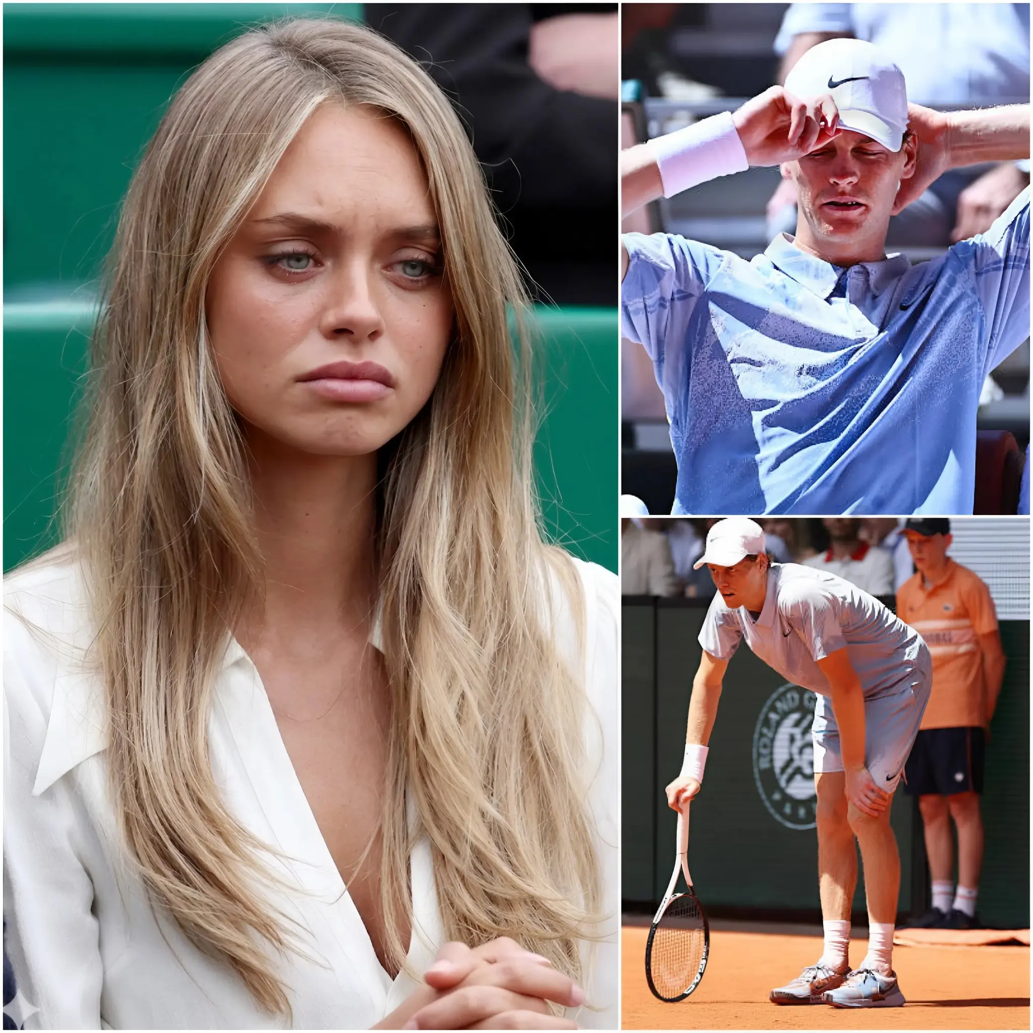 Cover Image for 🎾🙁 “You only want victory, not real tennis.” Laila Hasanovic, the girlfriend of tennis player Jannik Sinner, has spoken out in defense of her boyfriend following his shocking defeat at Roland Garros 2026.
