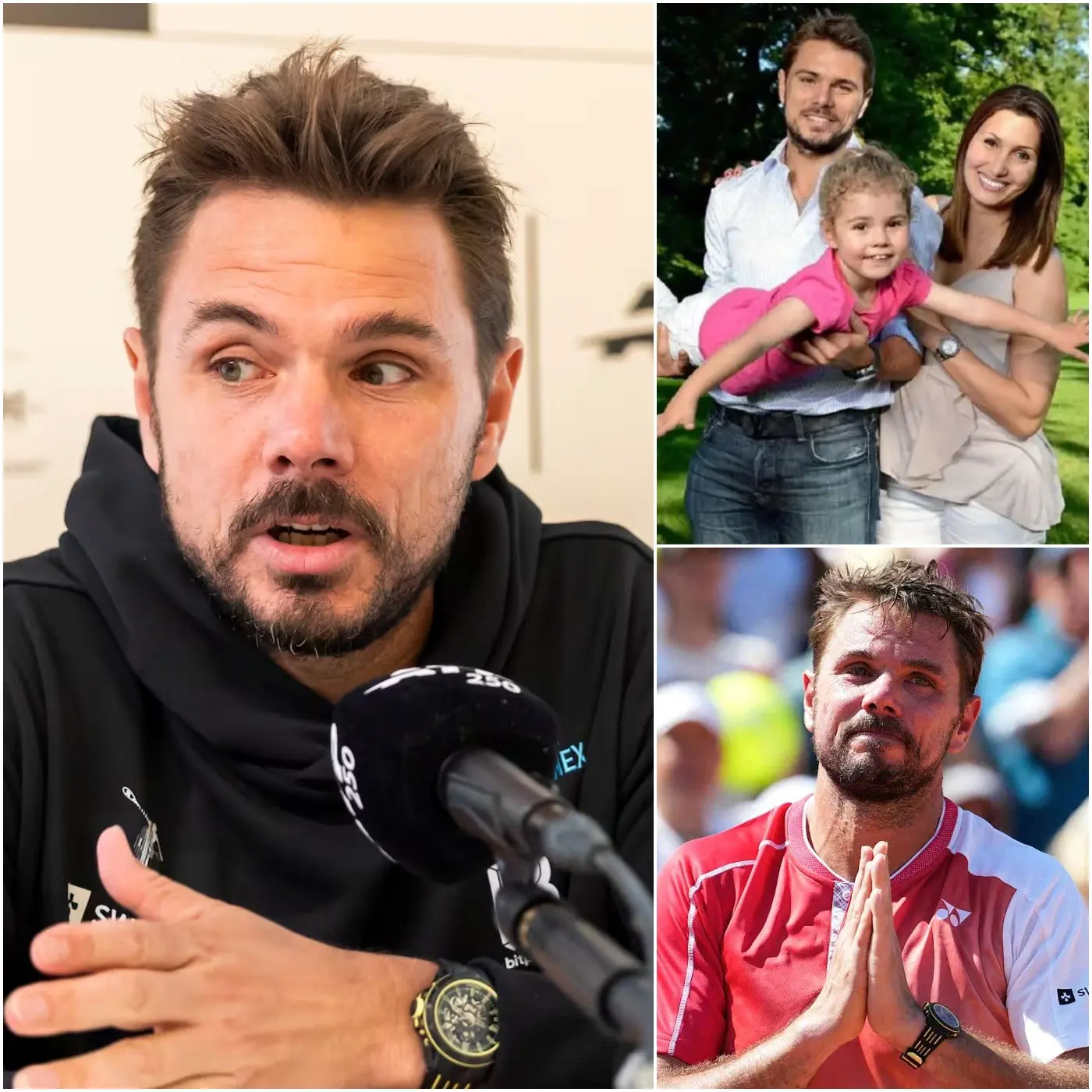 Cover Image for Stan Wawrinka revealed the secret he discovered in their decade-long relationship in a statement of just 12 words