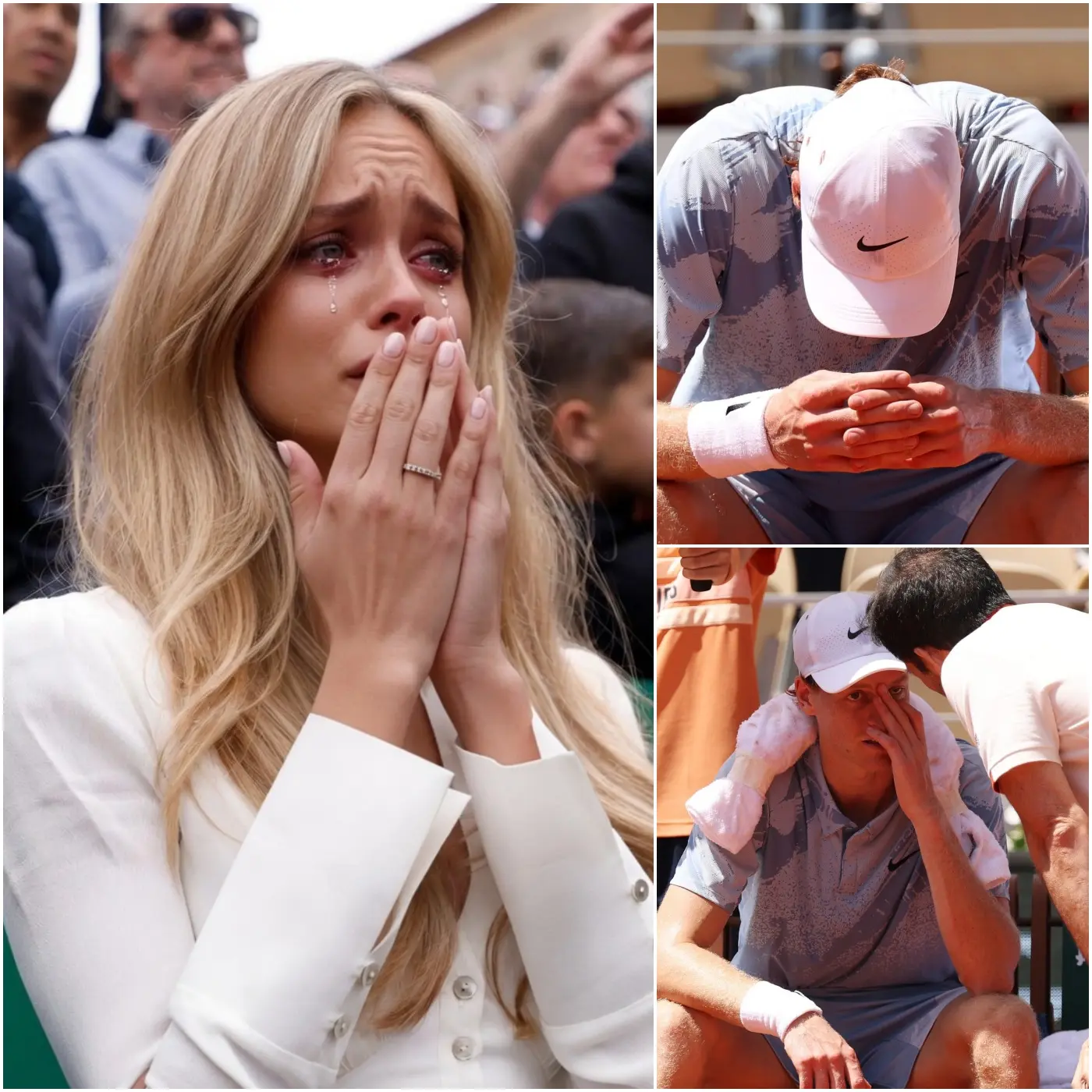 Cover Image for 💔 “BASTA TRATTARLO COME UNA MACCHINA!” — Laila Hasanovic rompe il silenzio e difende con le unghie e con i denti Jannik Sinner