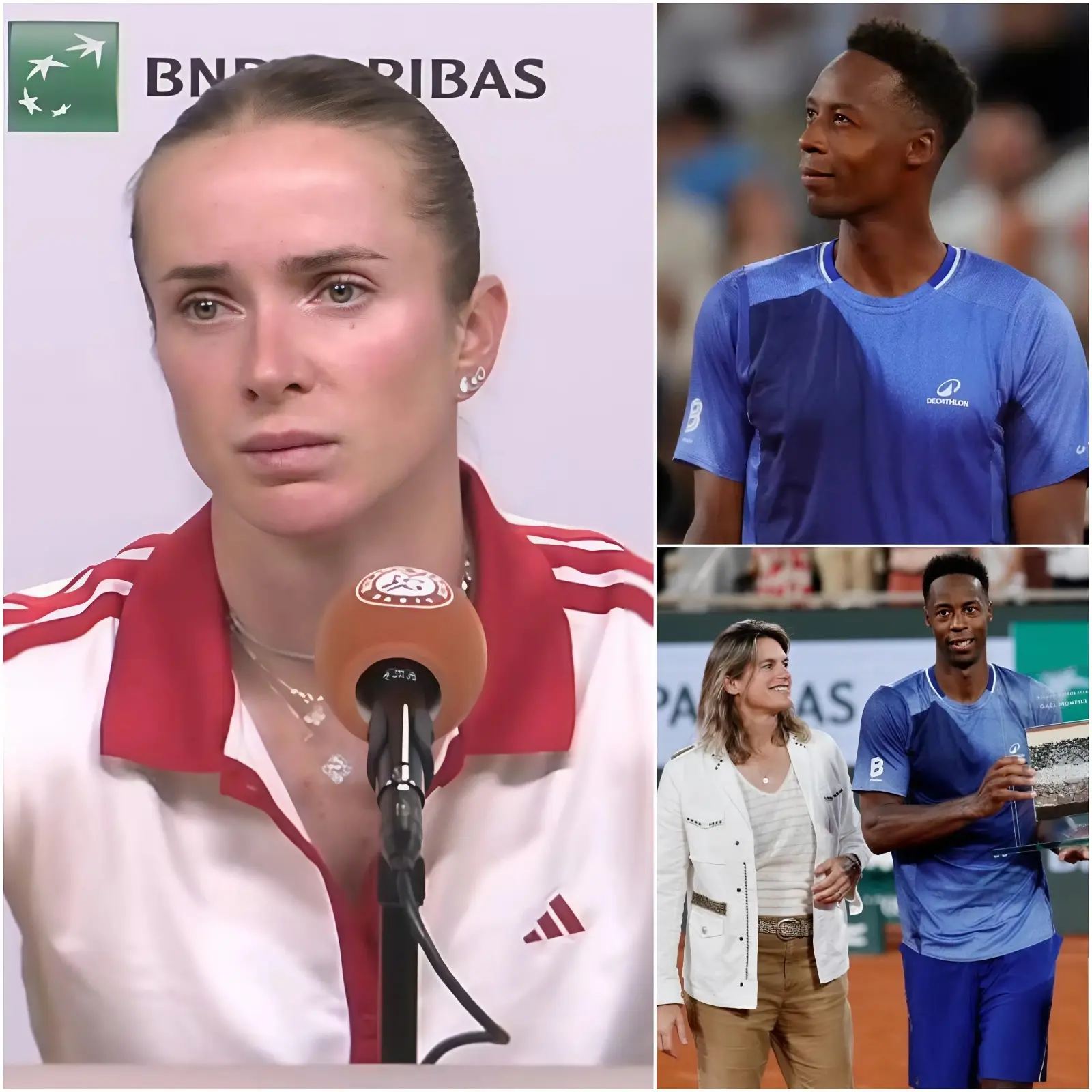 Cover Image for 💔“No one understands what Gaël Monfils sacrificed to become a legend…” — Elina Svitolina tearfully shared the painful journey and previously unrevealed aspects of her husband’s tennis career.