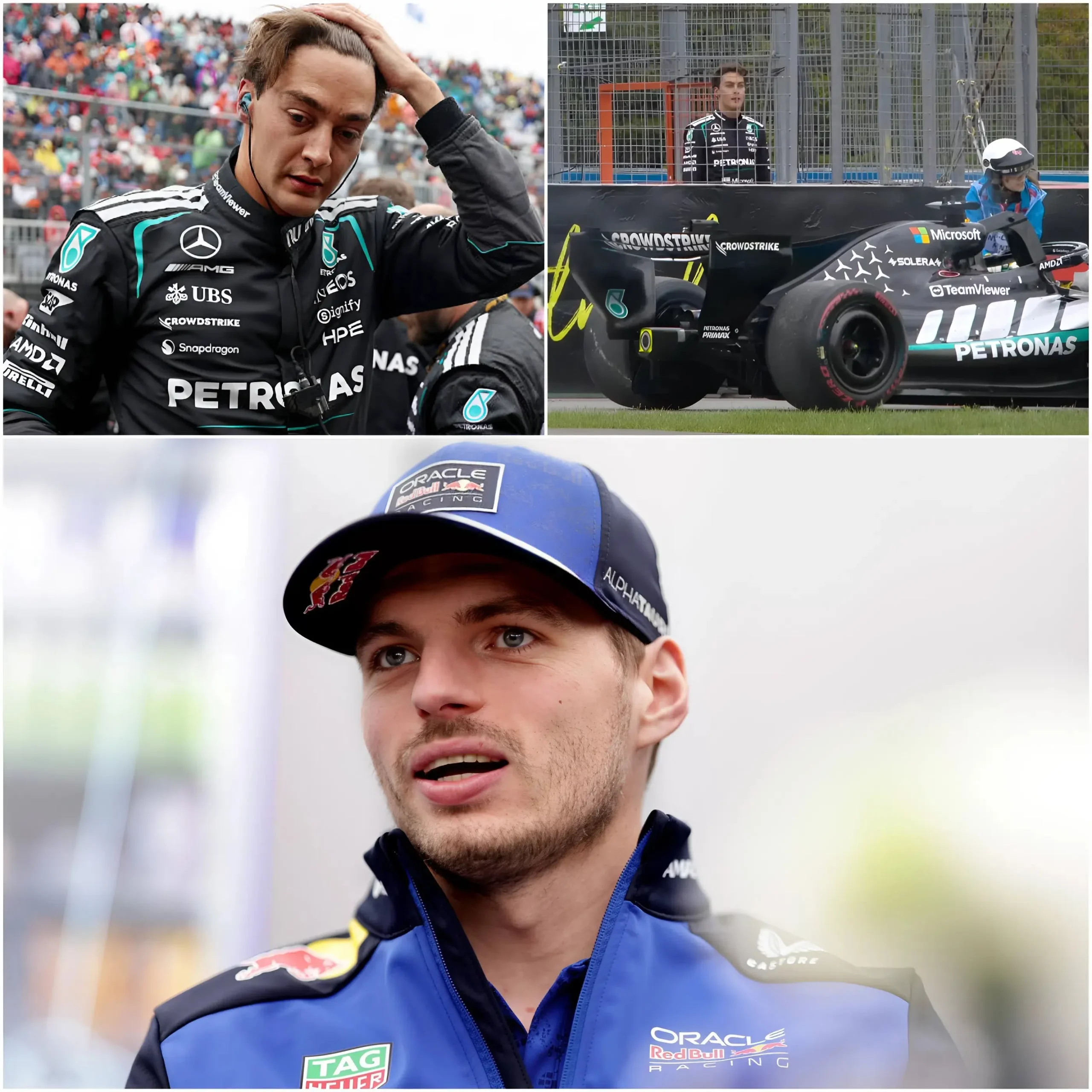 Cover Image for 🚨🔥 ‘NOTHING ON THE TRACK HAPPENS BY CHANCE… AND WHAT HAPPENED TO GEORGE IS NO EXCEPTION!’