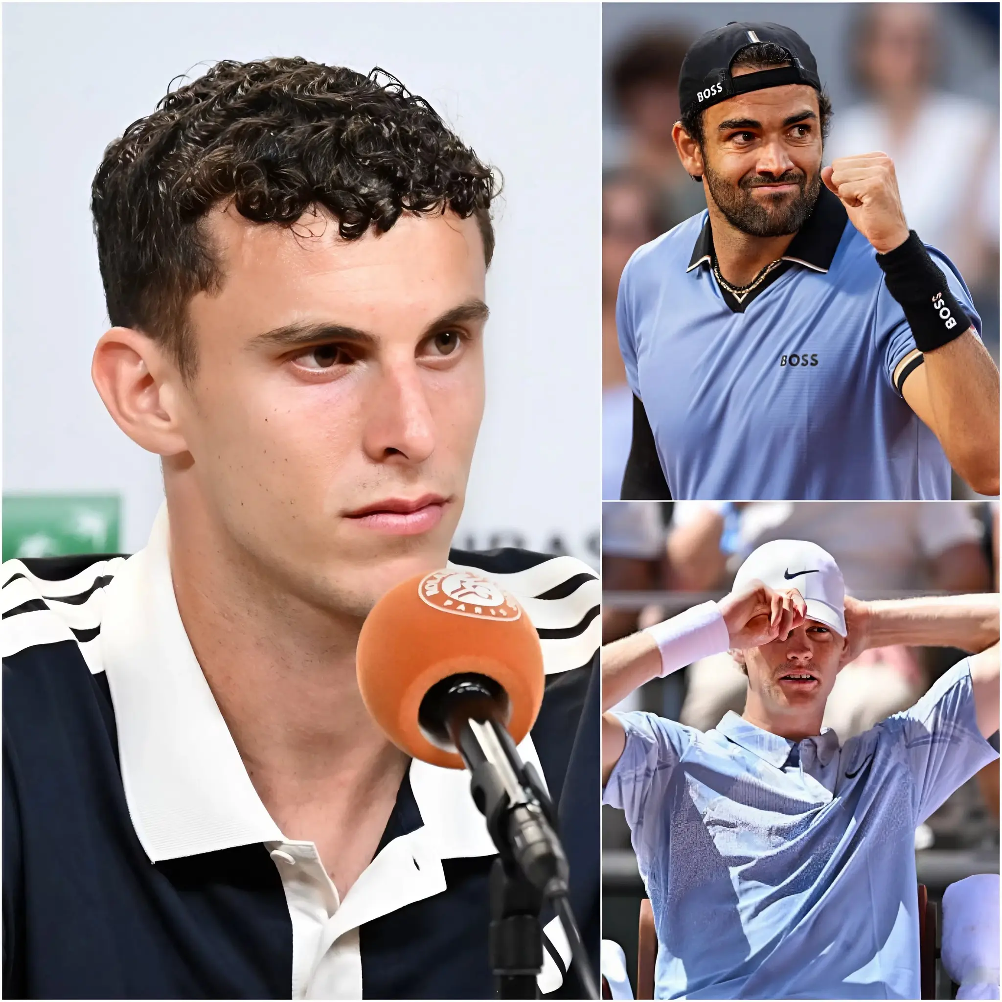 Cover Image for “I will defeat Berrettini just as I defeated Sinner; Italian players do not deserve my respect!” declared Juan Manuel Cerúndolo coldly and provocatively during the press conference preceding his fourth-round match at Roland Garros 2026.