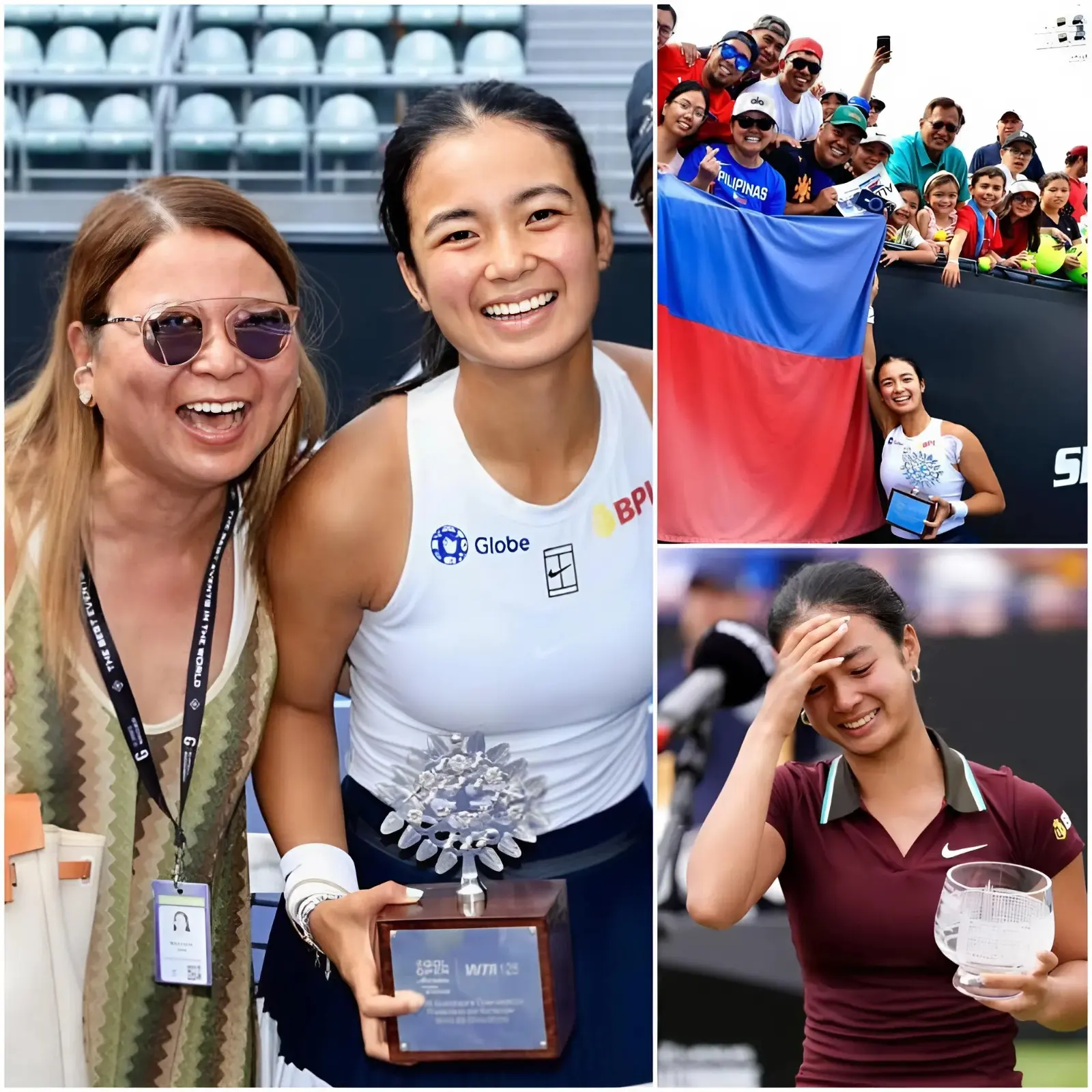 Cover Image for 🎾🎾“My daughter has brought glory to our family and to the entire Philippines”: In uncontrollable tears, Alexandra Eala’s mother broke her silence for the first time, revealing the years of silent suffering, the invisible battles, and the arduous path her daughter had to endure—a story set in 2025