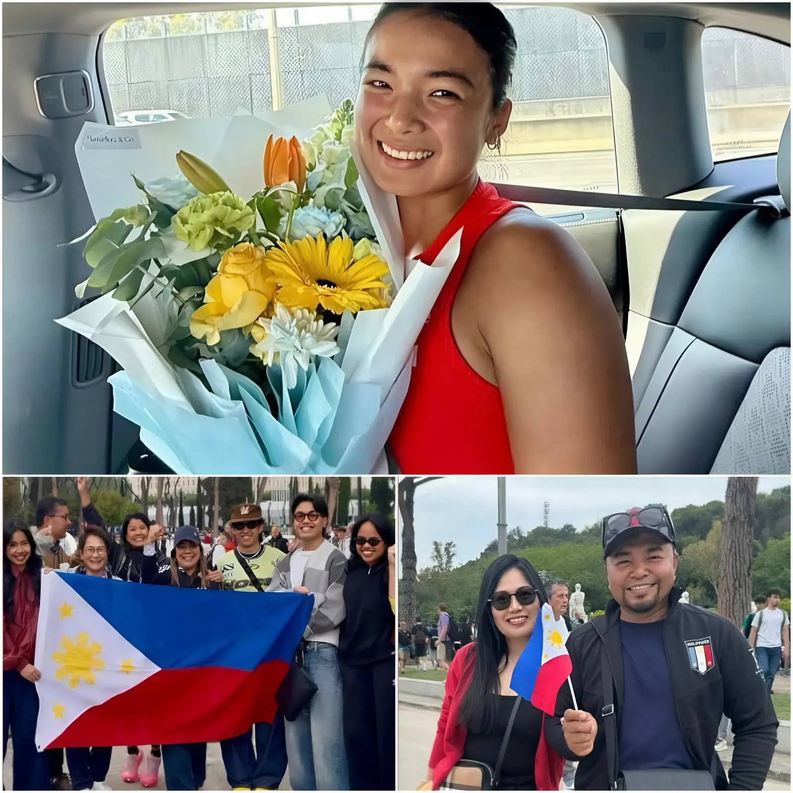 Cover Image for “ALEX EALA MANIA” TAKES OVER ROME AS FILIPINO FANS ERUPT AFTER HER EMOTIONAL ITALIAN OPEN WIN 🎾🔥