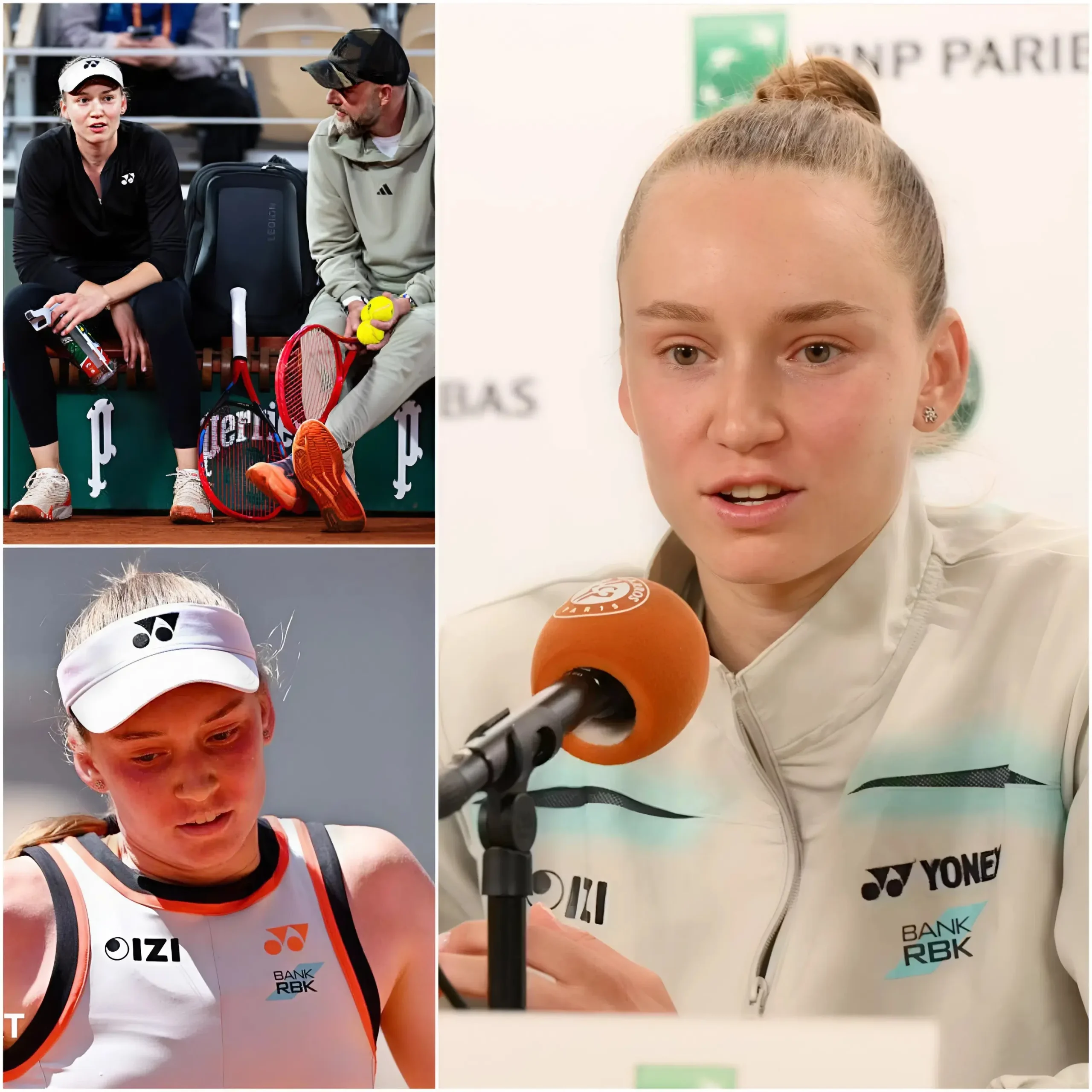 Cover Image for 💥🎾 “I CAN’T TAKE THIS ANYMORE! ROLAND GARROS HAS PUSHED ME BEYOND MY LIMITS!” In a press conference charged with tension, Elena Rybakina could no longer contain her frustration, openly criticizing the organizers of Roland Garros 2026