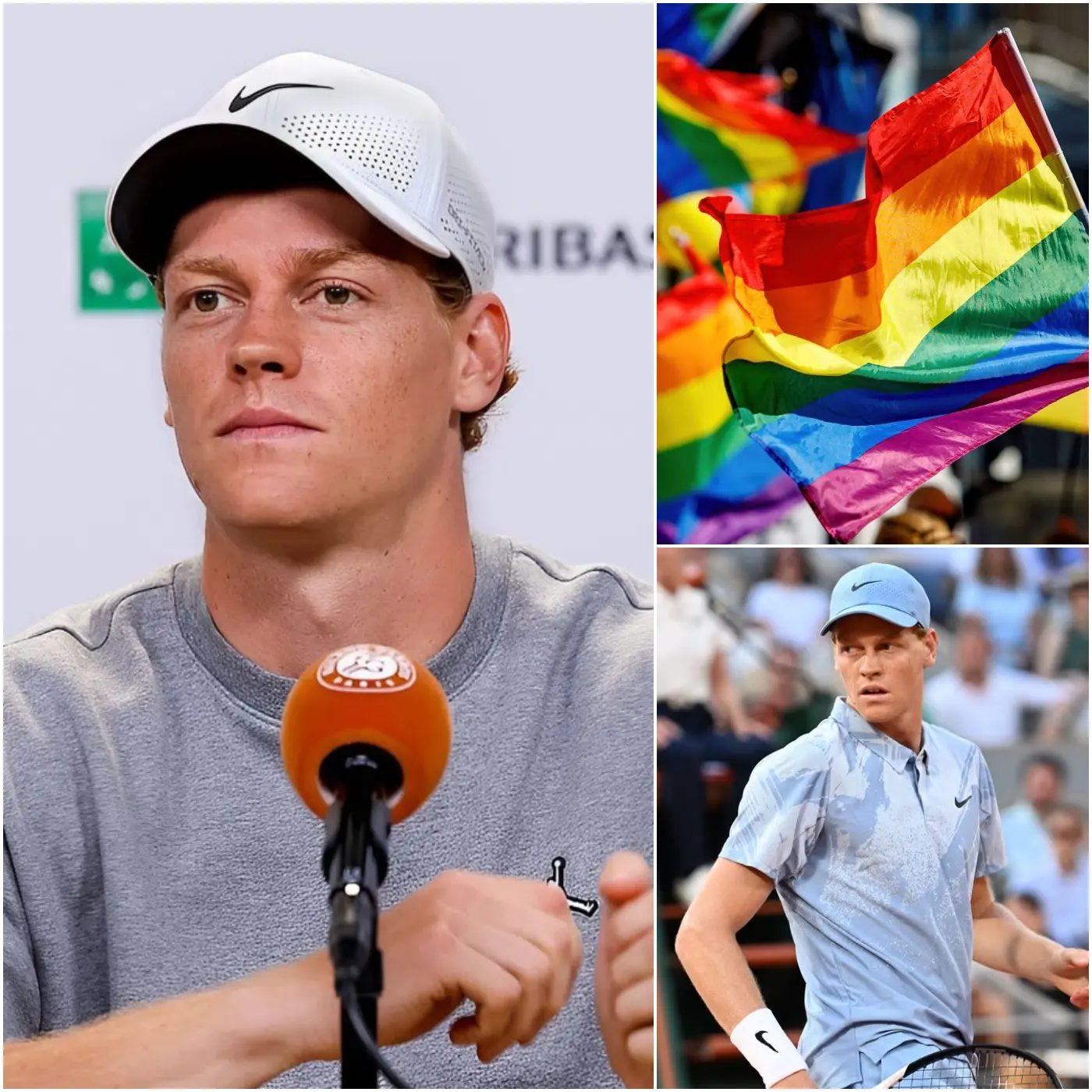 Cover Image for 🚨 “BOICOTTATE SINNER SUBITO!” – Jannik Sinner scatena una tempesta globale dopo che commenti controversi su bambini, valori familiari e contenuti LGBTQ+ hanno infiammato il mondo del tennis.