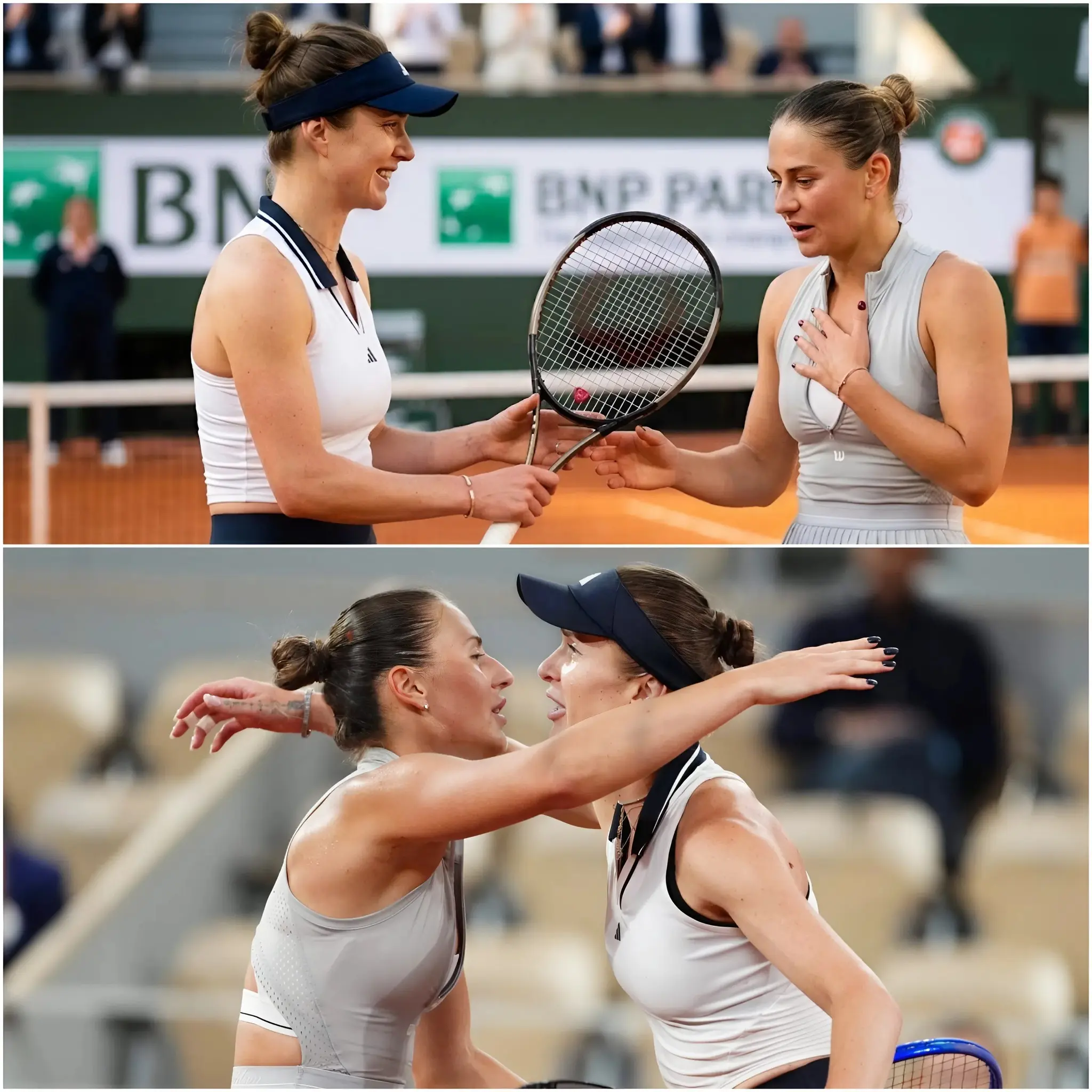 Cover Image for 🏸💙 IMPACTANTE REVELACIÓN: Todo el mundo pensó que el partido entre Elina Svitolina y Marta Kostyuk había terminado como cualquier otro encuentro de tenis.