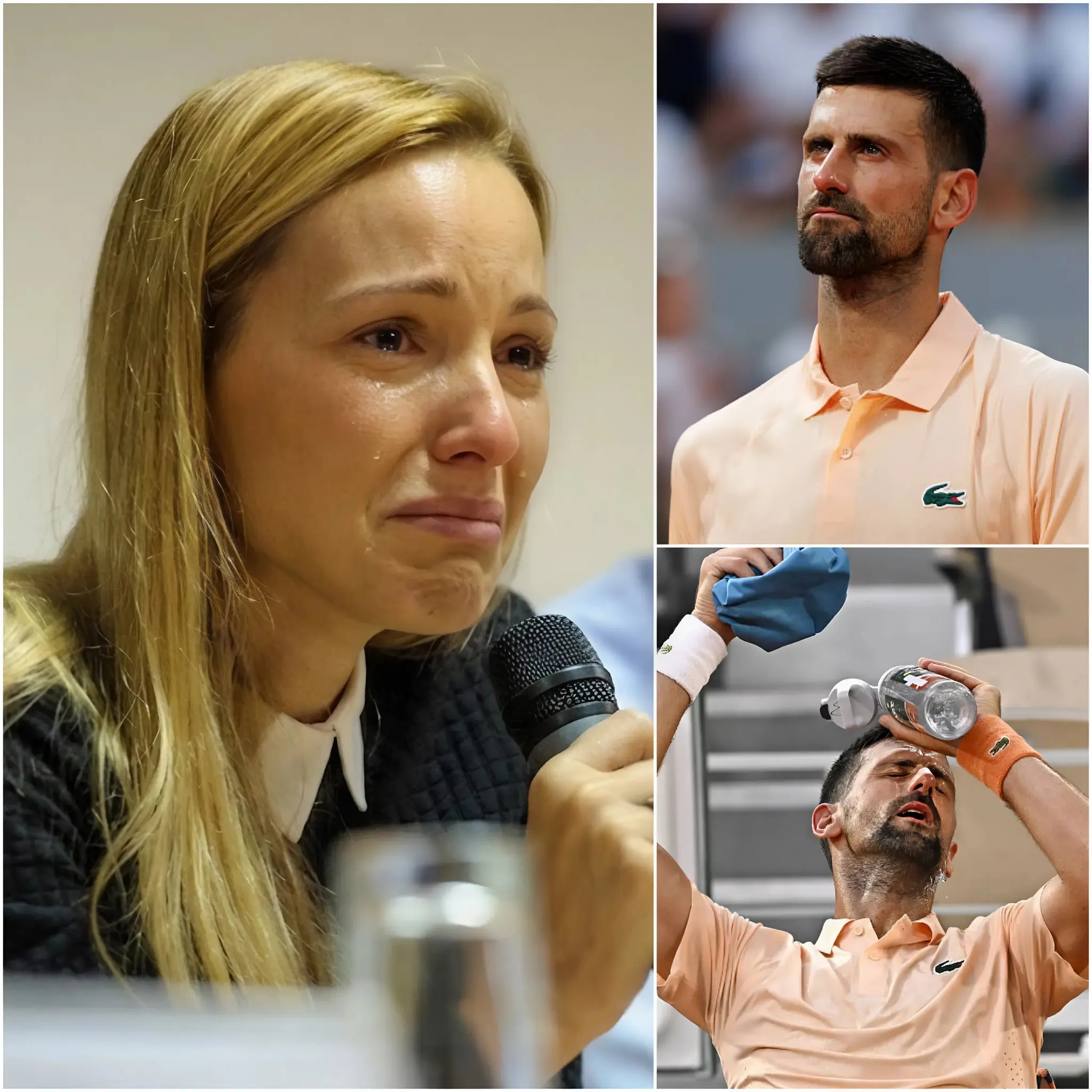 Cover Image for 😱🎾 ¡TERREMOTO EN EL MUNDO DEL TENIS! «Así que… me he estado ocultando esto a mí misma durante todos estos años…» — Jelena Djokovic rompió en lágrimas mientras hablaba por primera vez tras la devastadora derrota de Novak Djokovic en Roland Garros 2026.