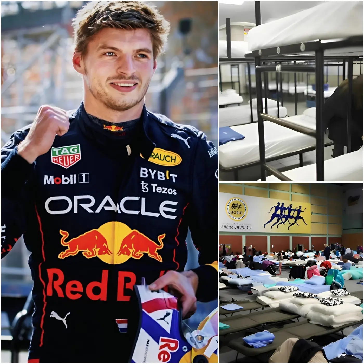 Cover Image for 💝 In plaats van luxe auto’s te kopen of extravagante investeringen te doen, heeft Max Verstappen in het geheim 1,3 miljoen dollar besteed aan het bouwen van een opvangcentrum voor daklozen in zijn geboortestreek.