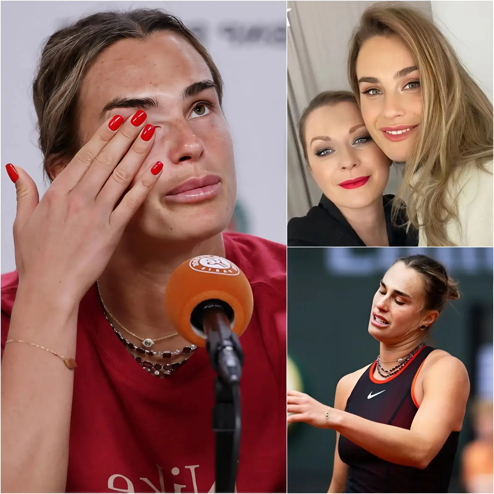 Cover Image for 🥲 NOTICIA TRISTE: Enviamos nuestras más sinceras condolencias a la madre de la tenista Aryna Sabalenka en este momento. La razón de su sorprendente derrota en los cuartos de final… Lee más en el primer comentario.