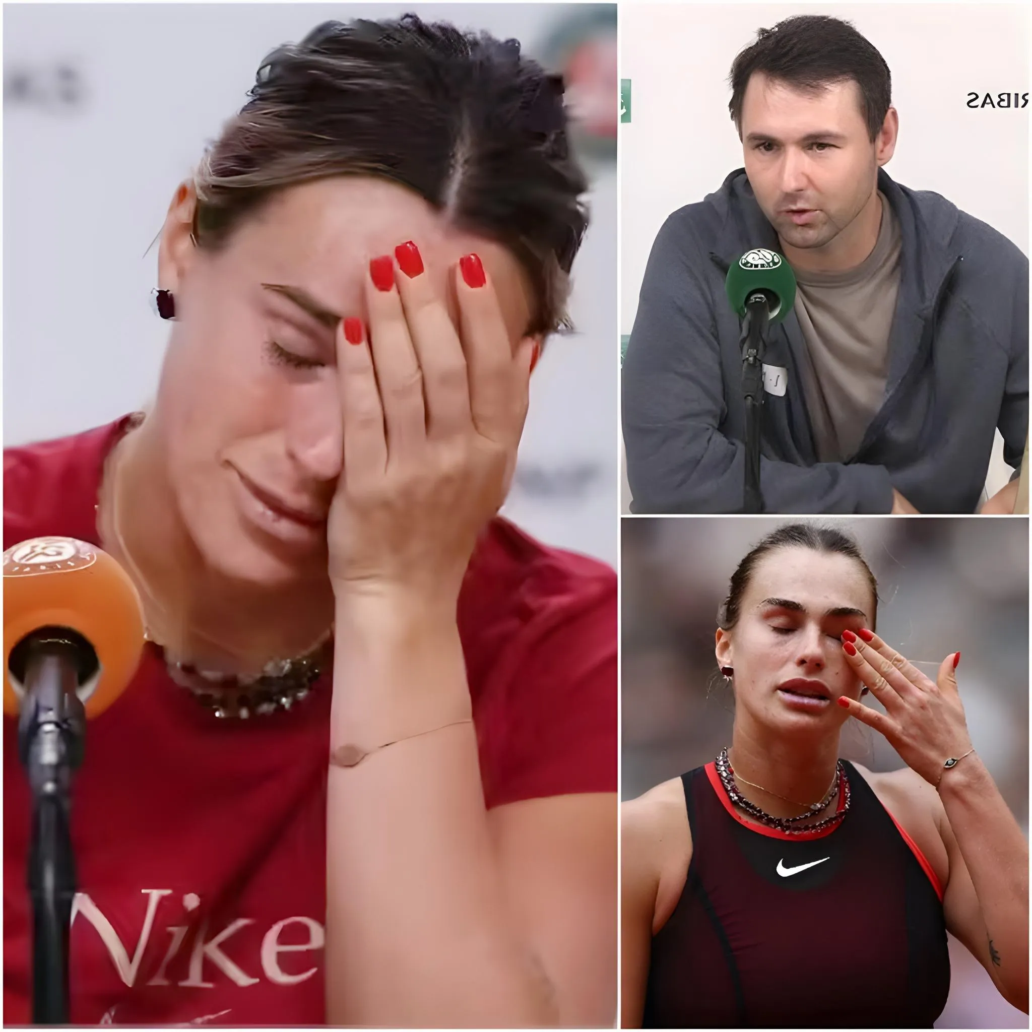 Cover Image for 🚨 NOTICIA IMPACTANTE – Hace apenas unos minutos, el entrenador Anton Dubrov habló y pidió a todos que lo criticaran a él en lugar de a Aryna Sabalenka, después de que la número uno del mundo fuera duramente atacada por la comunidad del tenis tras su sorpresiva eliminación en Roland Garros.