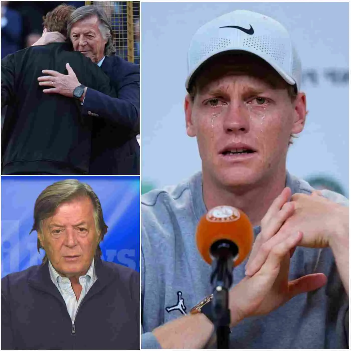 Cover Image for 💔 A MOMENT OF SORROW—JANNI SINNER HAS JUST 10 MINUTES AGO: Jannik Sinner has expressed his deepest condolences to Italian tennis legend Adriano Panatta. The champion’s family has confirmed the news.