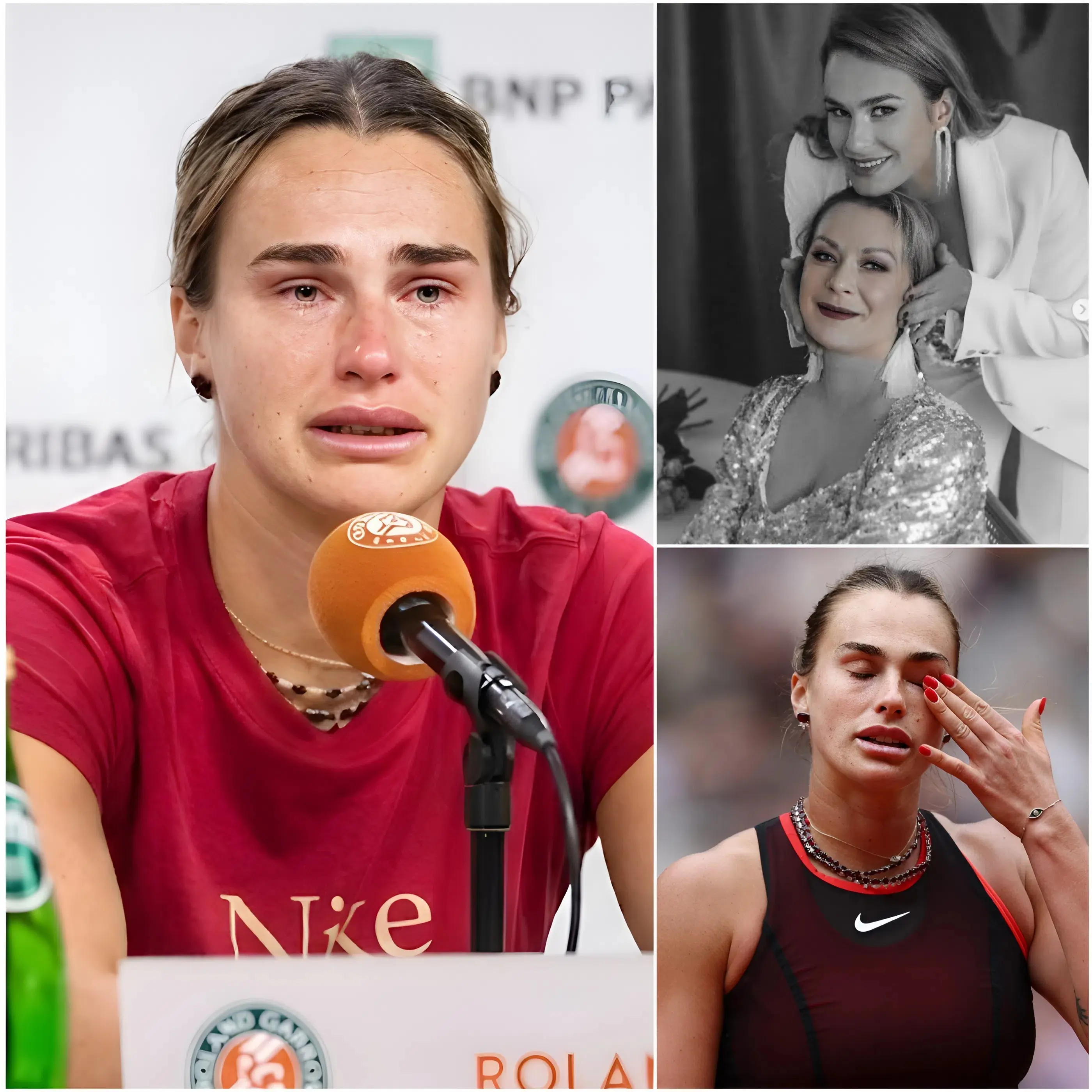 Cover Image for 💔 NOTICIA TRISTE: Queremos enviar nuestras más sinceras condolencias a la madre de la tenista Aryna Sabalenka en estos momentos difíciles. La verdadera razón detrás de su sorprendente derrota en los cuartos de final… Descúbrelo en el primer comentario. 👇