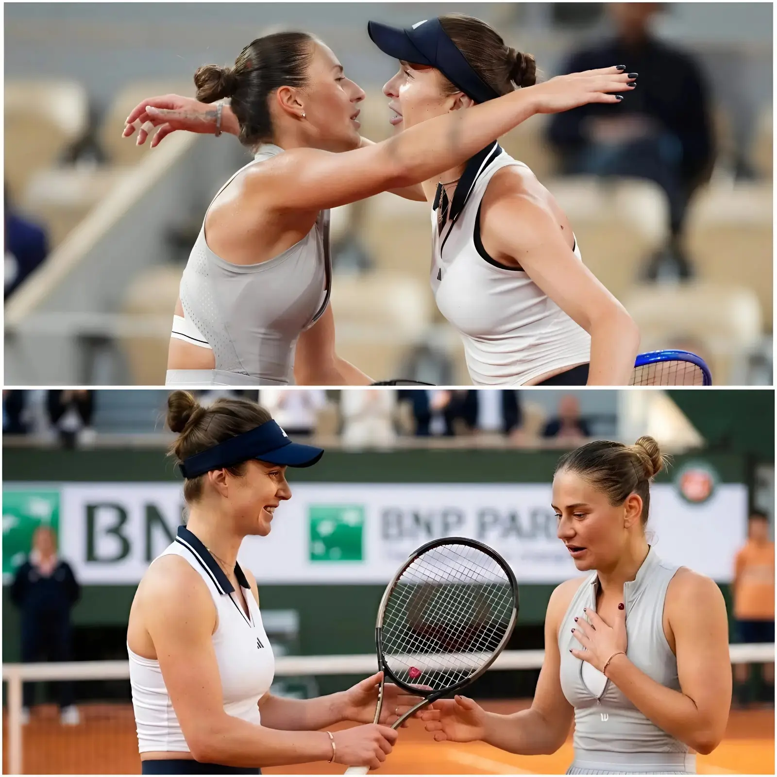 Cover Image for 🏸💙 IMPACTANTE REVELACIÓN: Todo el mundo pensó que el partido entre Elina Svitolina y Marta Kostyuk había terminado como cualquier otro encuentro de tenis.