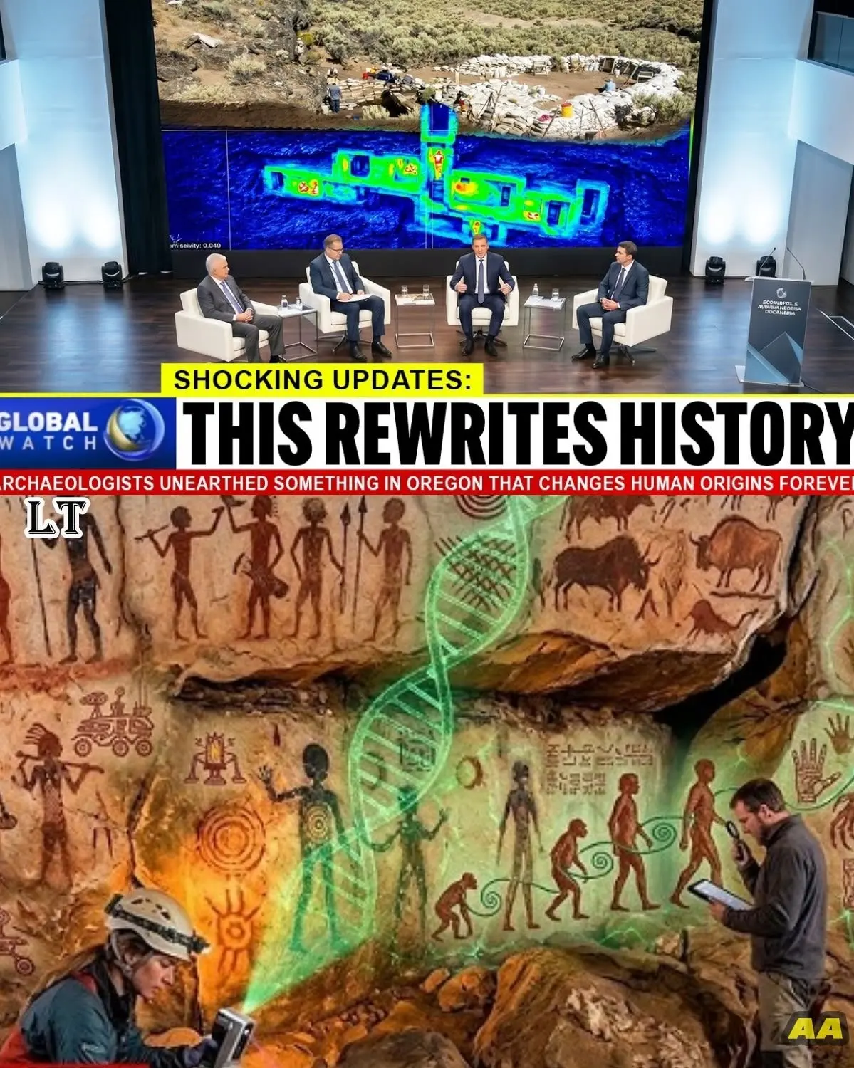 Cover Image for 🔥 GLI ARCHEOLOGI HANNO SCOPERTO DNA UMANO DI 14.000 ANNI IN OREGON — NEL 2026 LA STORIA DELL’UOMO È STATA RISCRITTA