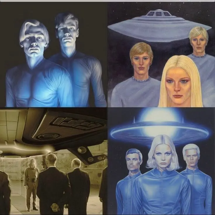 Cover Image for 👽🛸 GLI “ALIENI NORDICI” E I DOSSIER CHE NON DOVEVANO MAI EMERGERE Per decenni, testimonianze classificate hanno descritto gli stessi esseri: pelle chiarissima, volti quasi perfetti, occhi freddi, e una calma inquietante che i testimoni non riuscivano più a dimenticare. ⚠️