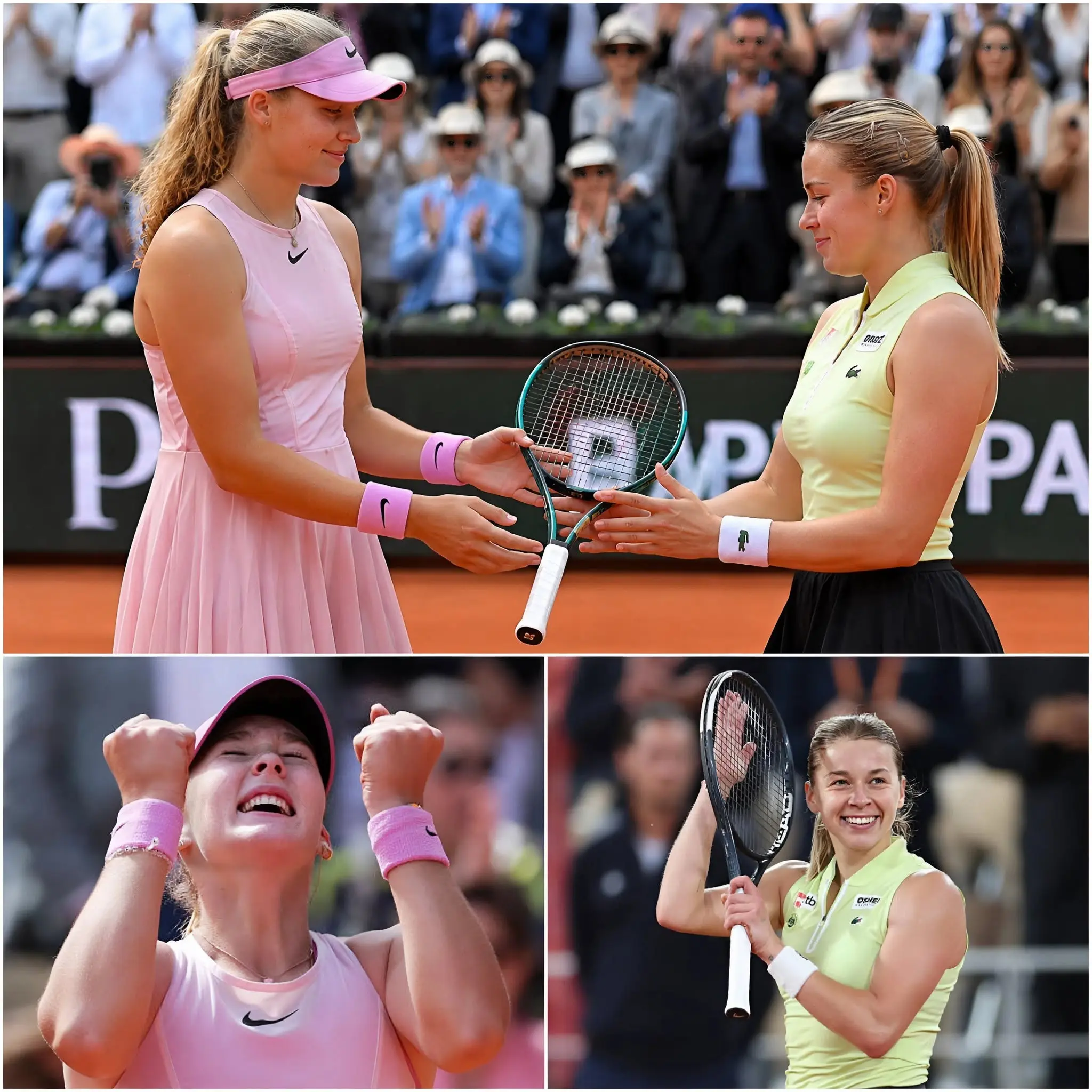 Cover Image for ❤️🎾EMOTIONAL SCENES AT ROLAND GARROS: After defeating Maja Chwalińska in Paris, Mirra Andreeva left the entire stadium stunned with an unexpected gesture nobody saw coming.