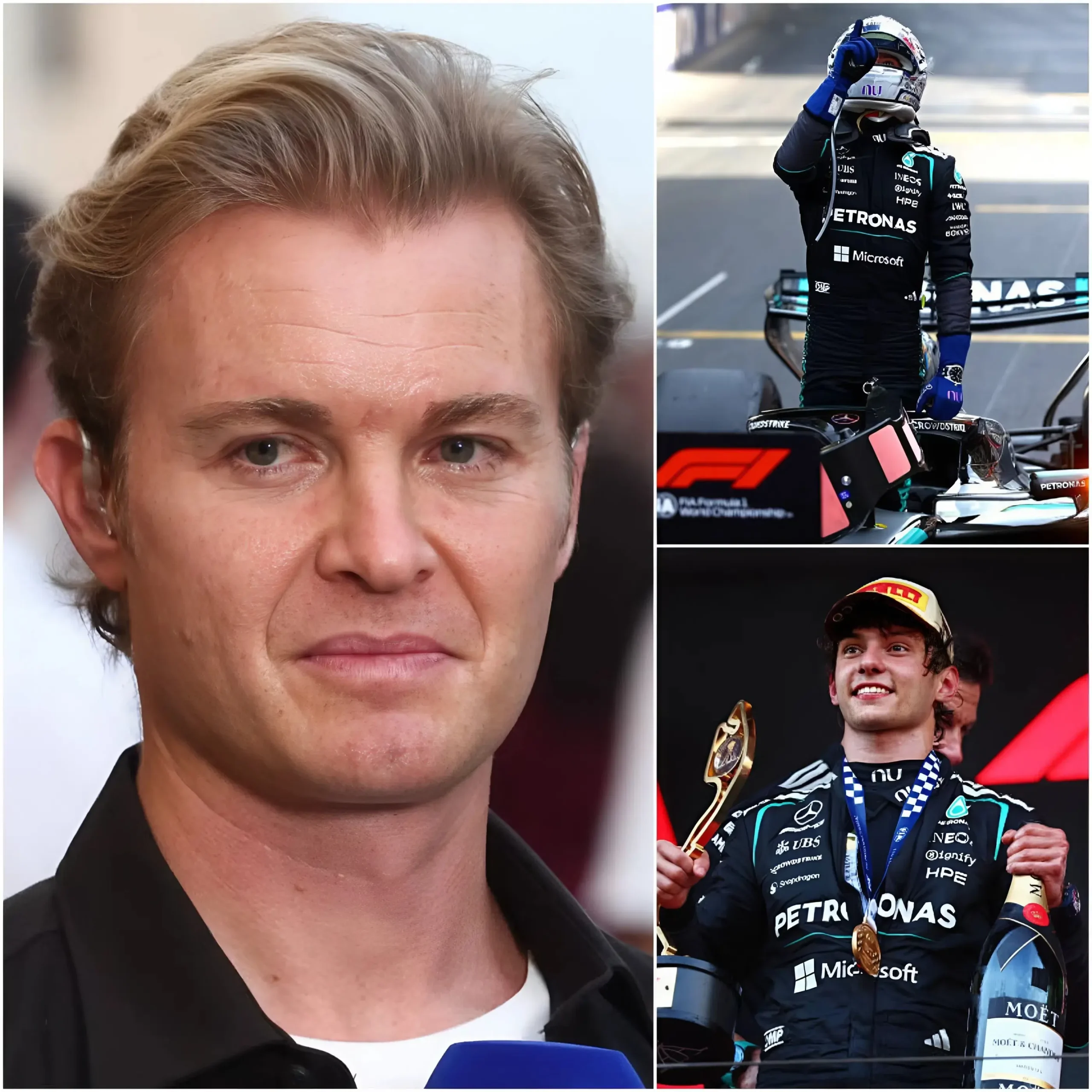 Cover Image for 🚨 “PENSO CHE STIAMO ASSISTENDO ALLA NASCITA DI UN FUTURO CAMPIONE DEL MONDO” – Nico Rosberg avrebbe elogiato Kimi Antonelli dopo la sua storica vittoria al Gran Premio di Monaco.