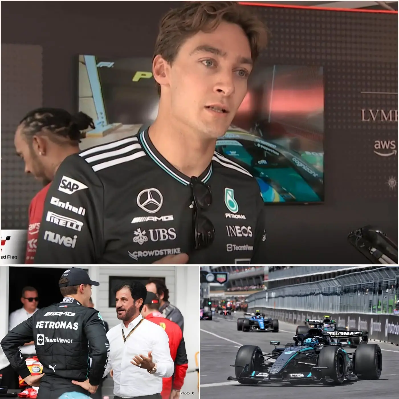 Cover Image for 🚨 “SE LA FIA VOLEVA DAVVERO ESTROMETTERMI DALLA LOTTA PER IL CAMPIONATO, CI È RIUSCITA!” — Russell furioso dopo una controversa penalità che ha acceso il dibattito nel paddock