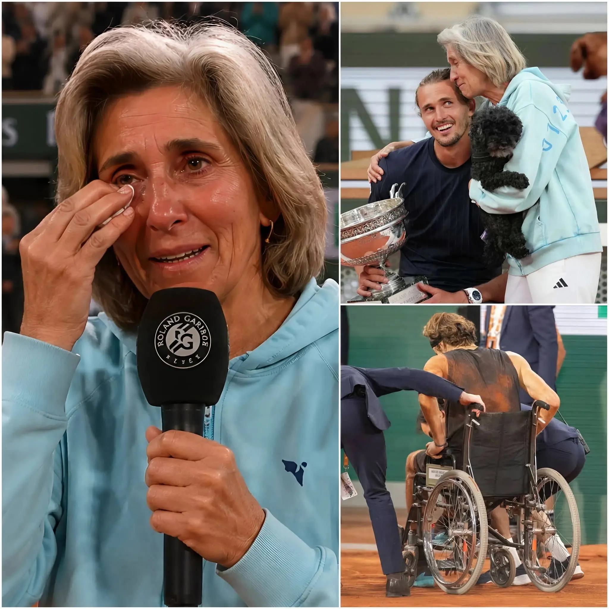 Cover Image for “My son has made us and all of Germany proud… “- Alexander Zverev’s mother, with tears in her eyes, shared the emotional path that led to the success of the talented German tennis player