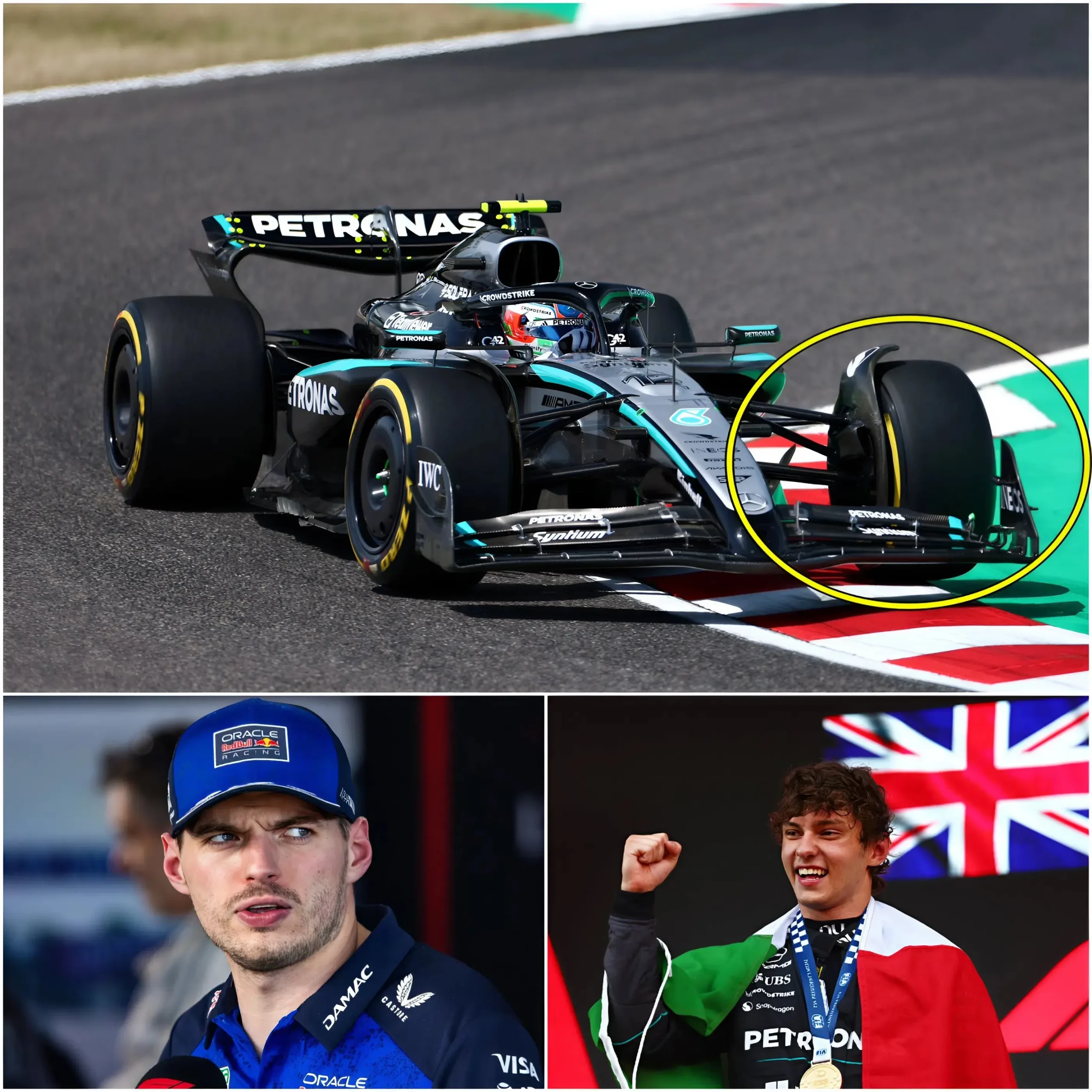 Cover Image for 🚨A SHOCKING INCIDENT THAT SHOOK THE ENTIRE F1 WORLD: Max Verstappen surprised everyone by officially submitting a request to F1, demanding an immediate special investigation into Kimi Antonelli’s car after the Monaco Grand Prix.