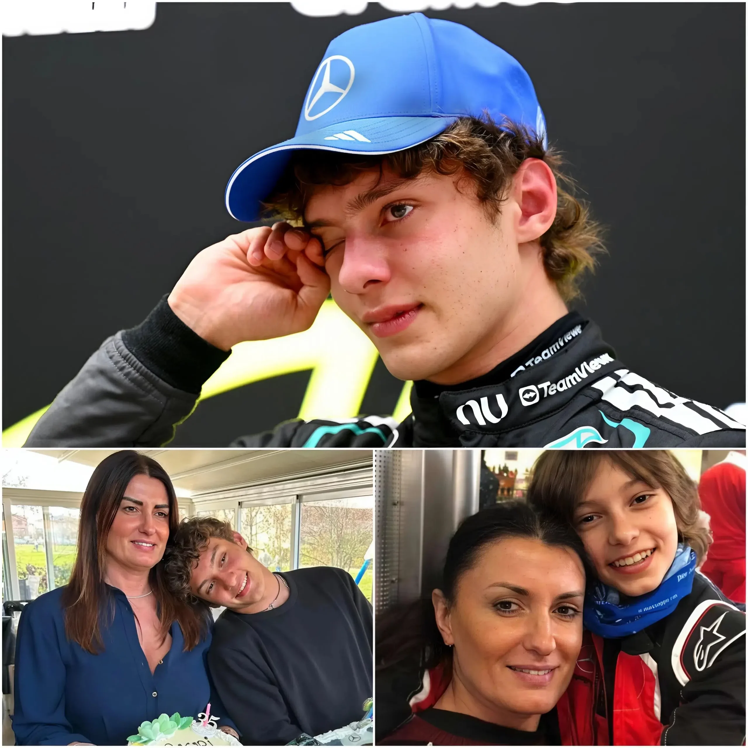 Cover Image for 🥹💔 “MIA MADRE HA SACRIFICATO TUTTO…” – Kimi Antonelli rivela per la prima volta la storia dietro il suo successo.