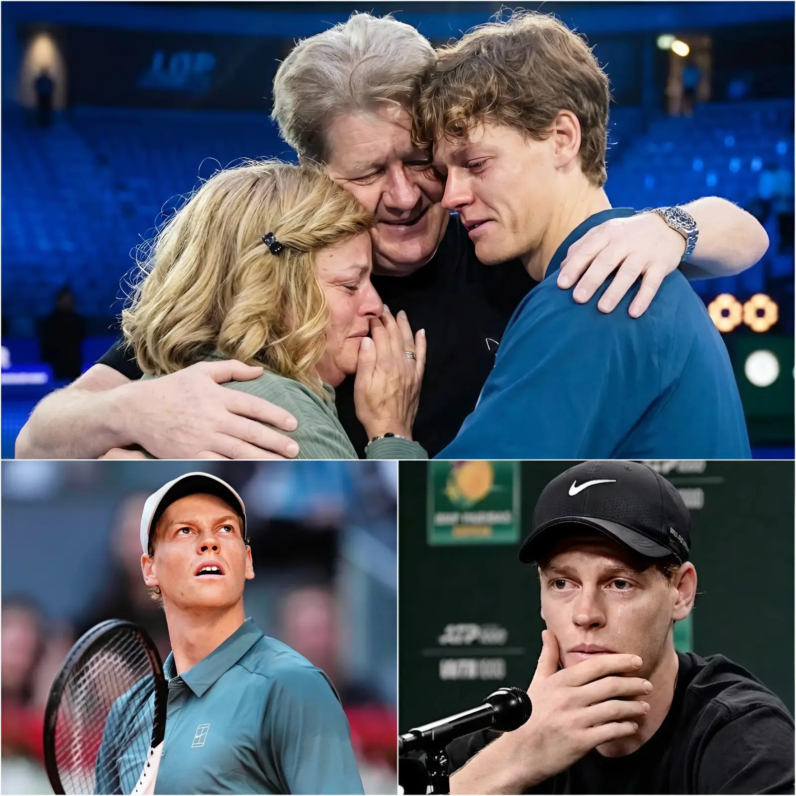 Cover Image for 💔 TRISTE AGGIORNAMENTO: Pochi minuti fa, l’intero universo del tennis è stato travolto dallo shock… e il nome che ha lasciato milioni di tifosi senza parole è quello di Jannik Sinner. Lui e la sua famiglia hanno diffuso un comunicato urgente che ha provocato un’ondata di emozione e preoccupazione in tutto il mondo.