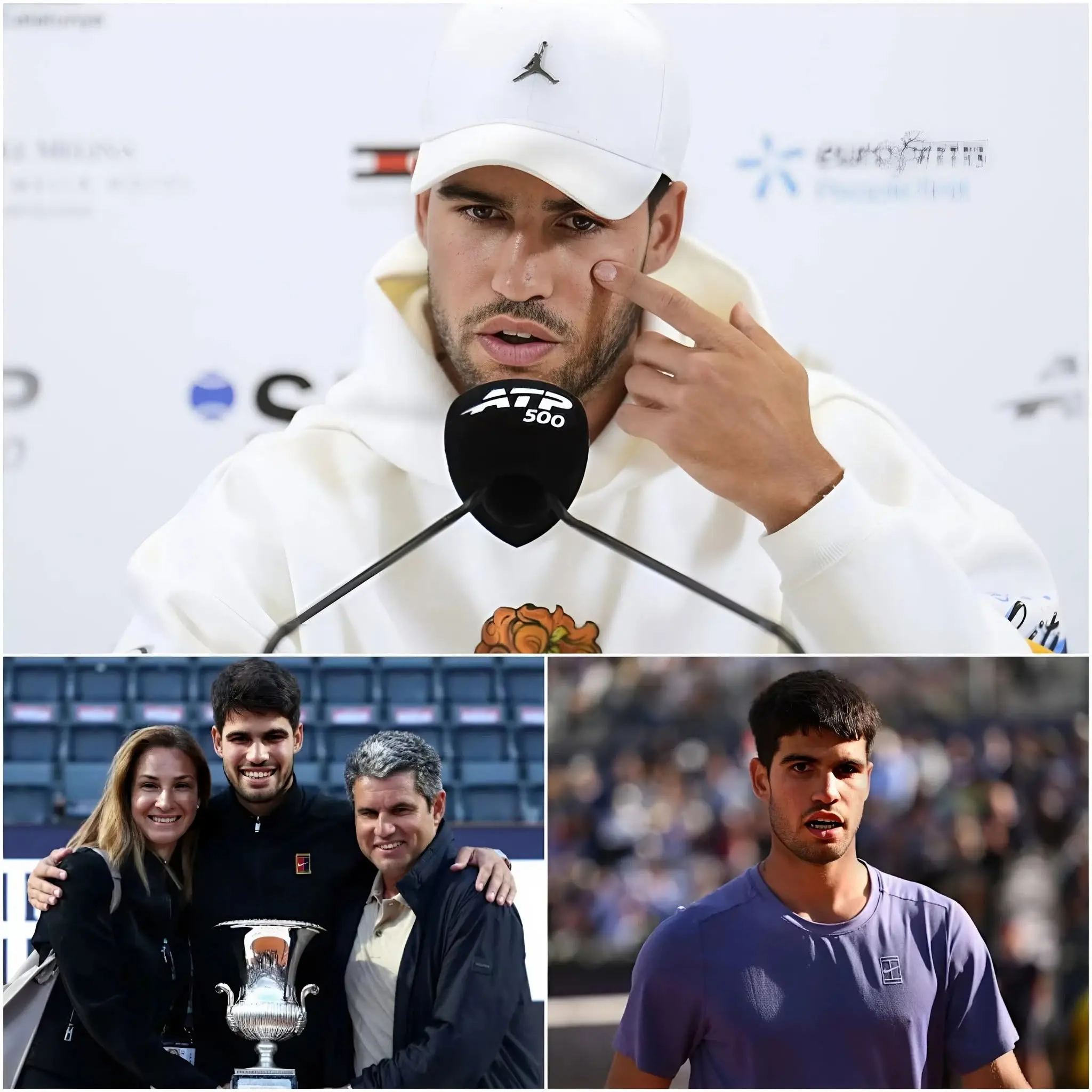 Cover Image for 🚨💔 “PAGUÉ UN PRECIO MUY ALTO…” — Carlos Alcaraz ha sorprendido al mundo del tenis al admitir por primera vez lo que considera el mayor error de su carrera, una decisión que nunca antes había compartido públicamente y que, según él, cambió el rumbo de varias