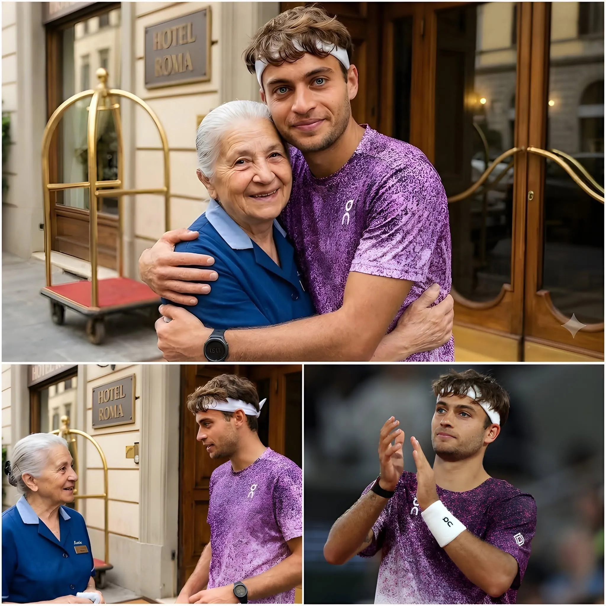 Cover Image for 🚨 BREAKING NEWS: Flavio Cobolli is making headlines once again — this time for a deeply touching act of kindness off the court, just hours after his heartbreaking defeat at Roland-Garros.