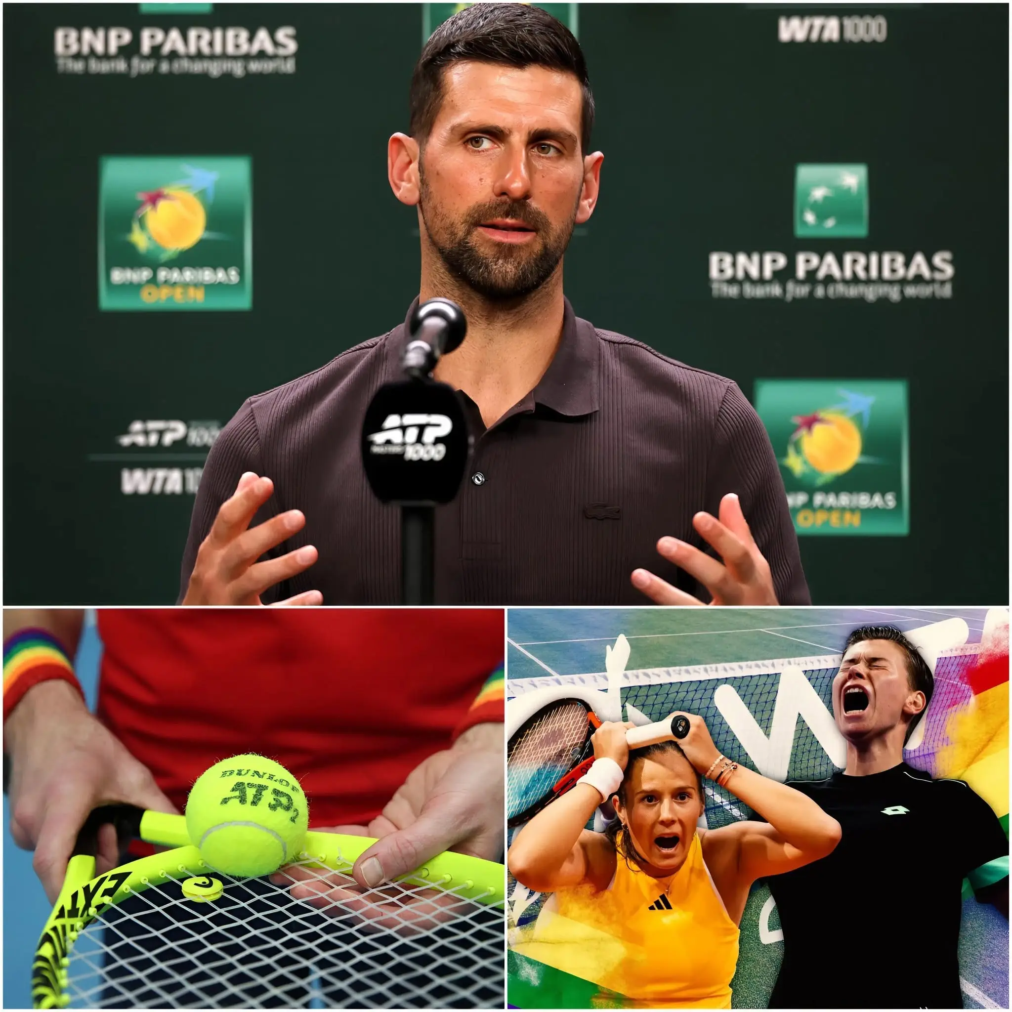 Cover Image for 🚨 CONTROVERSIA EXPLOSIVA EN EL TENIS: “ESTO ES DEPORTE, NO UN LUGAR DONDE PUEDAS HACER LO QUE QUIERAS” — Novak Djokovic ha desatado una auténtica tormenta mediática tras pronunciarse públicamente sobre el Mes del Orgullo (Pride Month) y declarar que no apoyará las actividades LGBT durante la temporada profesional de tenis.