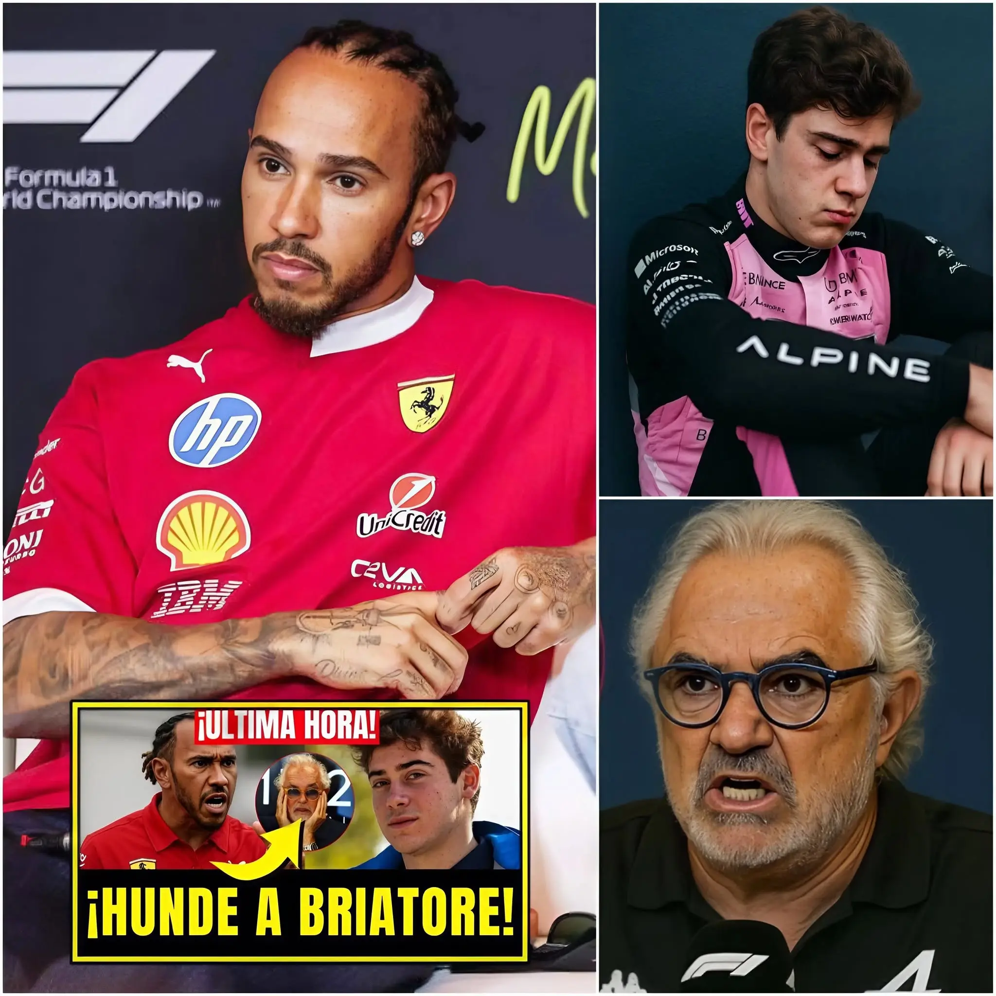 Cover Image for 🔥 ¡REVELADO! HAMILTON ROMPE EL SILENCIO Y HUNDE A BRIATORE DEFENDIENDO A COLAPINTO
