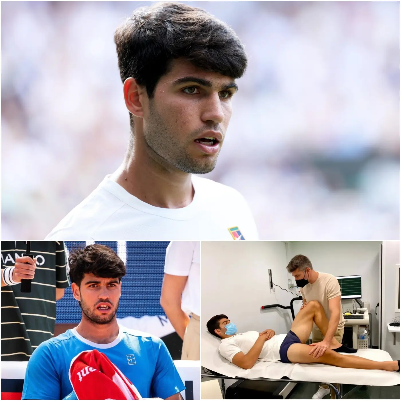 Cover Image for 🎾🚨 HACE 3 HORAS: Carlos Alcaraz se ha sometido a un importante examen médico con el doctor Ángel Ruiz-Cotorro en Barcelona, y los resultados han traído un gran alivio a los aficionados de todo el mundo.