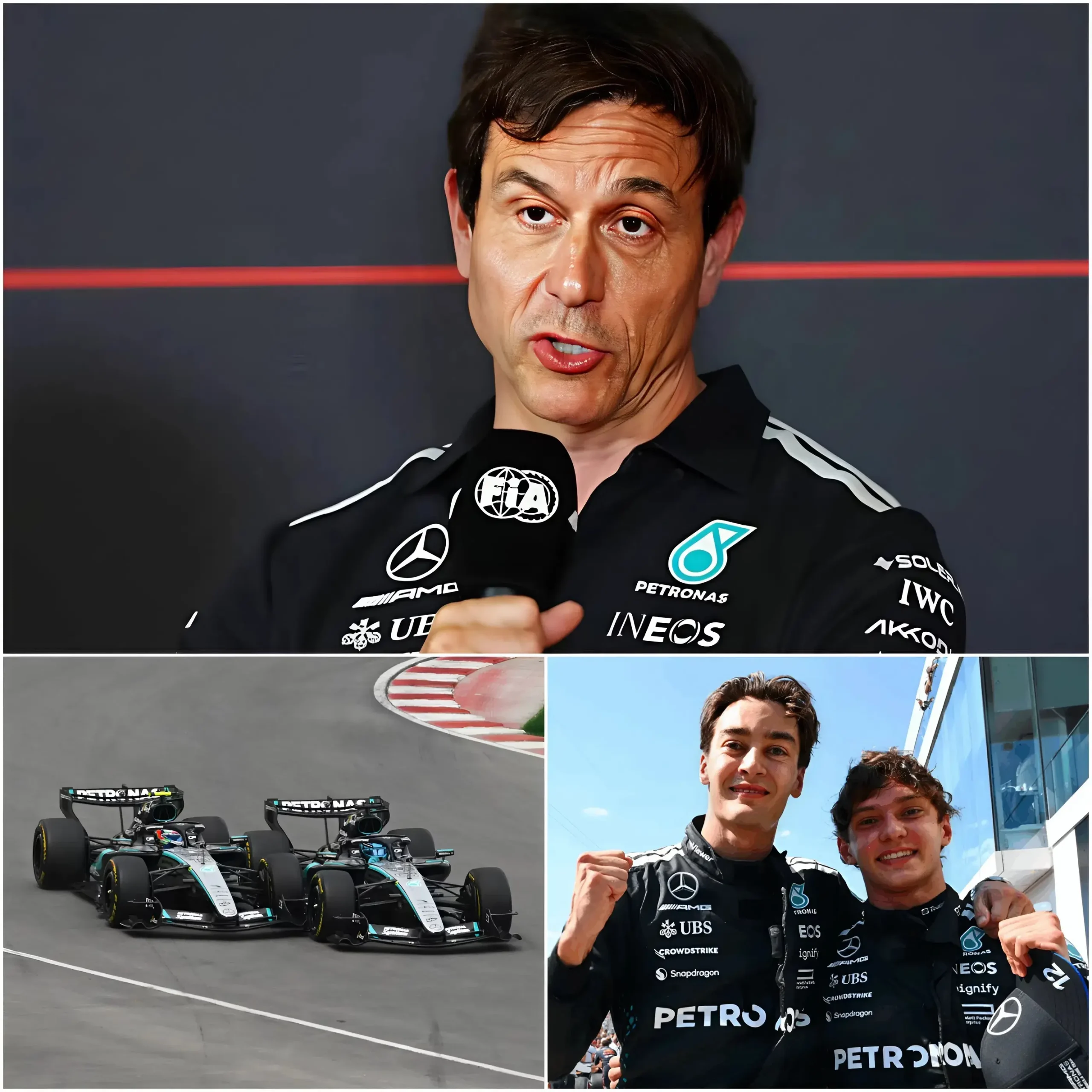 Cover Image for 💥💥 “I CANNOT ACCEPT ANY MORE BETRAYAL!” — Toto Wolff is reportedly said to have announced that he will fire 3 Mercedes drivers after the defeat at the Barcelona–Catalunya 2026 race.