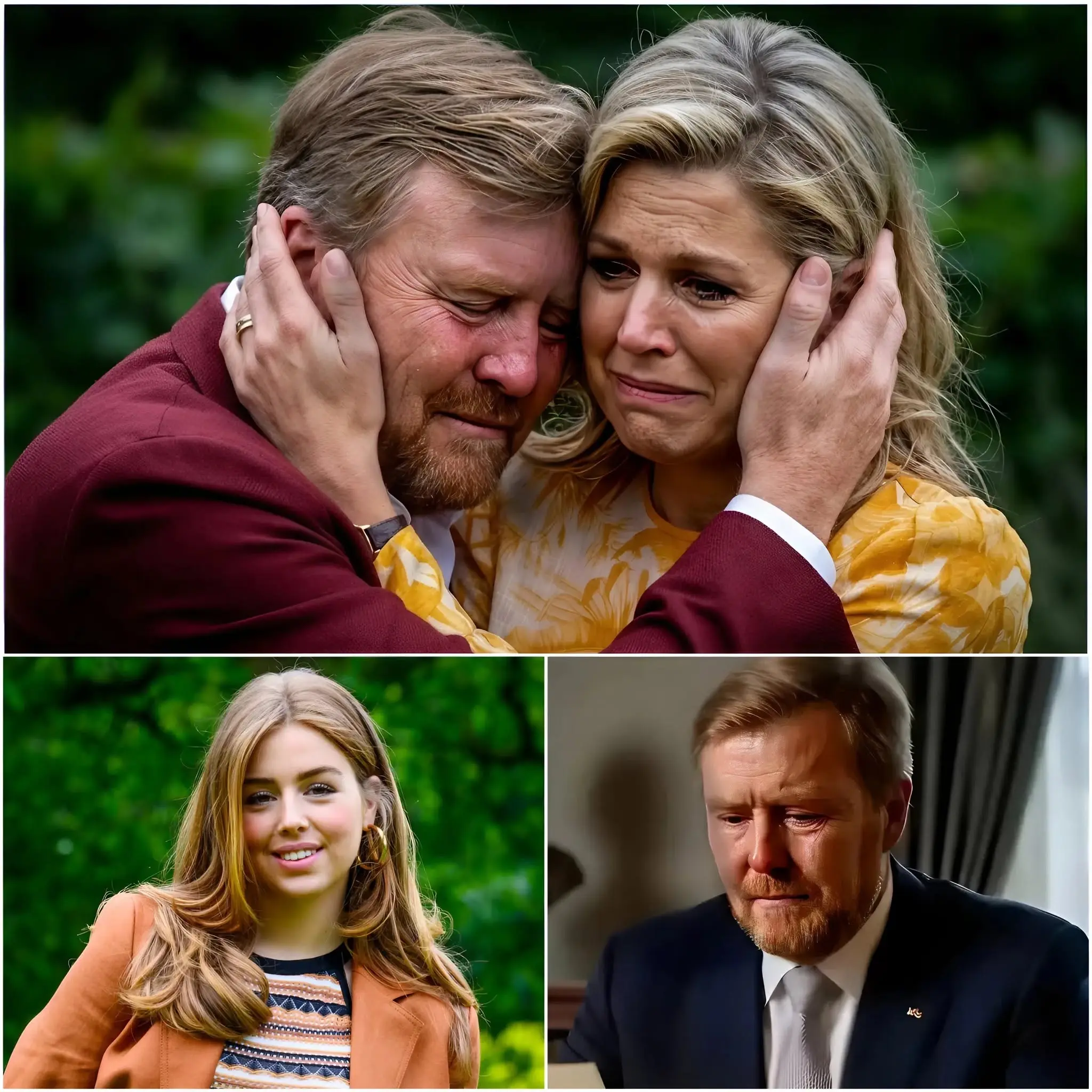 Cover Image for VERDRIETIG NIEUWS 😢 Slechts 30 minuten geleden schokten Koning Willem-Alexander en Koningin Máxima aanwezigen in Paleis Huis ten Bosch met de aankondiging dat Prinses Alexia momenteel… Lees het volledige verhaal hieronder 👇