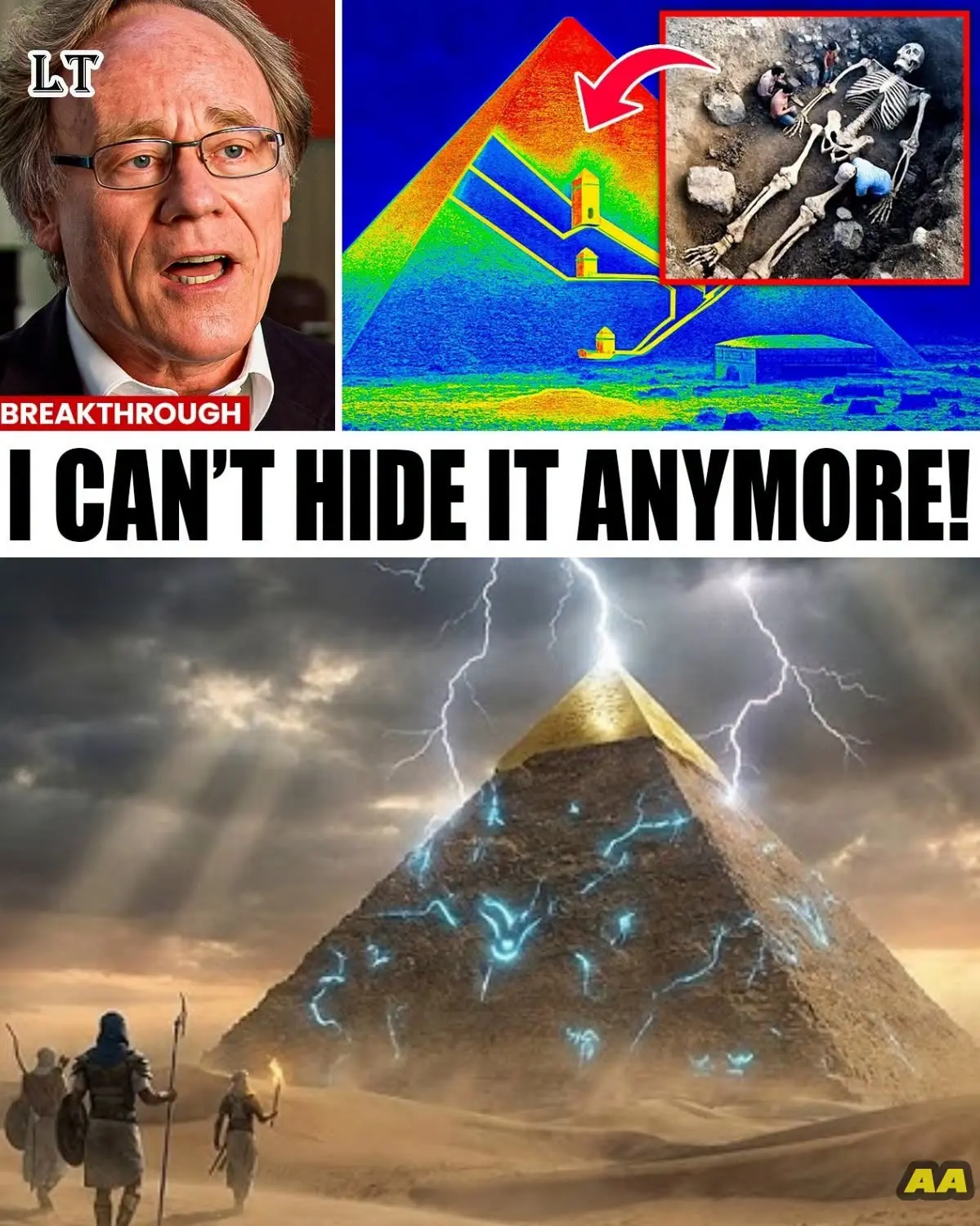 Cover Image for 🚨 **CI HANNO MENTITO PER SECOLI — GRAHAM HANCOCK SOSTIENE CHE LE PIRAMIDI SIANO MIGLIAIA DI ANNI PIÙ ANTICHE DI QUANTO CI HANNO SEMPRE DETTO! 😲**
