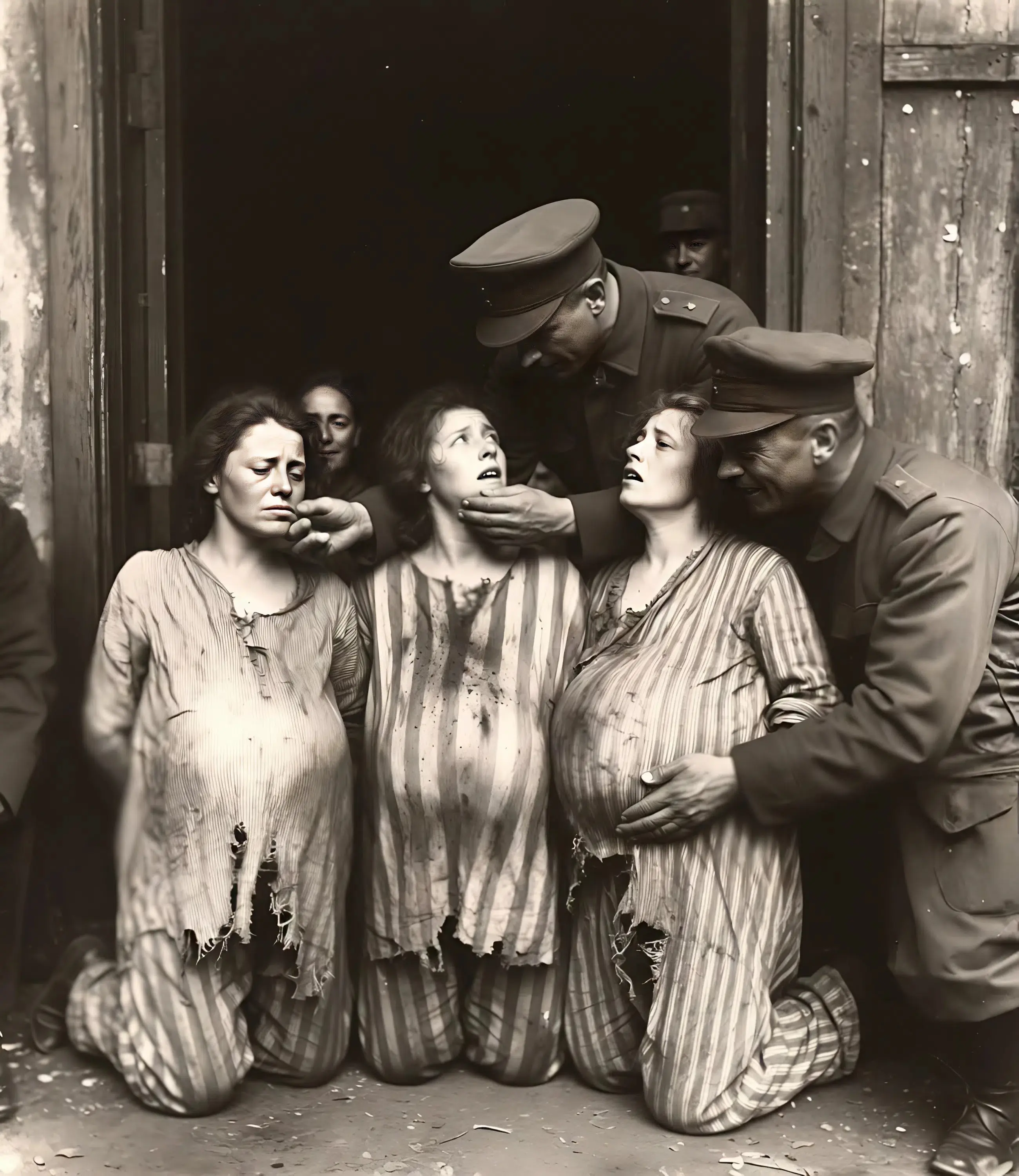 Cover Image for 🚨 VOI AVETE 3 SCELTE: Cosa i soldati tedeschi costrinsero a fare alle donne incinte!