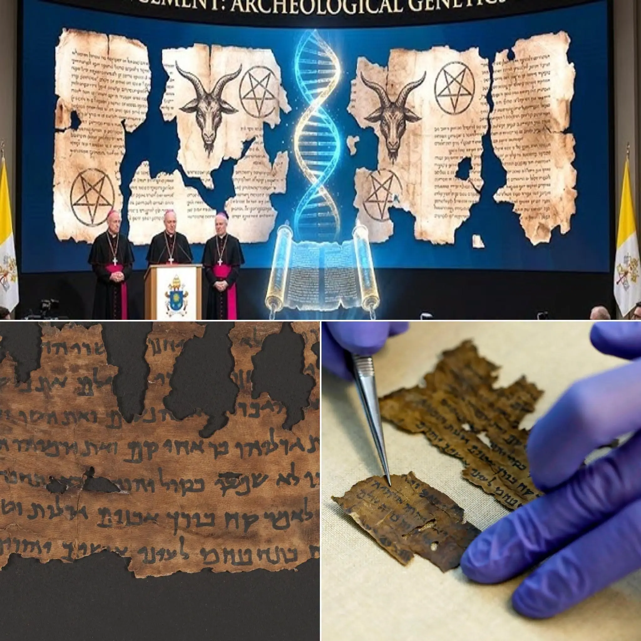 Cover Image for **Le recenti analisi del DNA dei Rotoli del Mar Morto hanno fornito nuove informazioni sulle origini di questi antichi manoscritti, aiutando gli storici a ricomporre i frammenti con una precisione senza precedenti.**