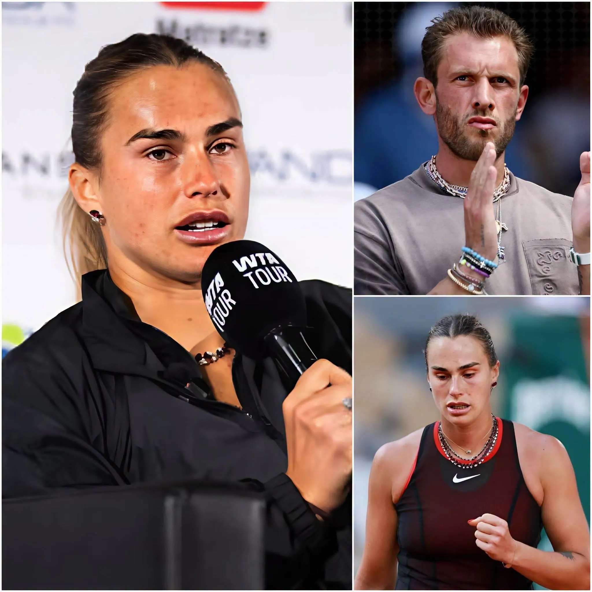 Cover Image for 💔🎾 “Gracias a todos por haber estado siempre a mi lado, incluso cuando fracaso…” — Apenas un día después de una dolorosa derrota en Berlín, Aryna Sabalenka habría quedado profundamente afectada por la sensación de no haber estado a la altura de las expectativas de quienes siempre confiaron en ella.