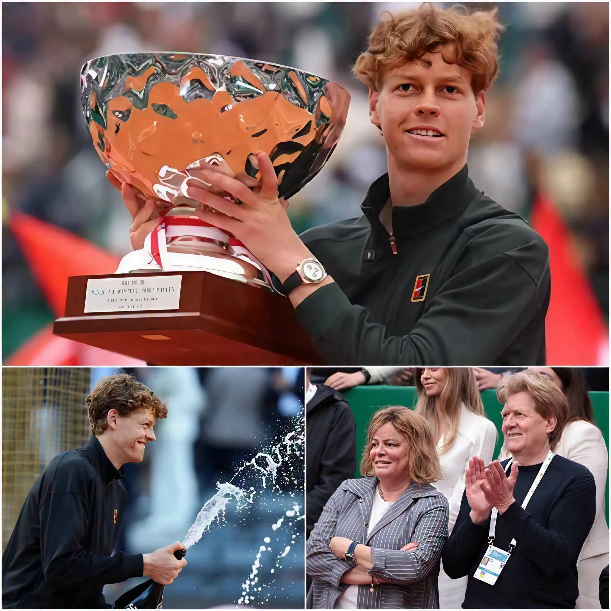 Cover Image for ❤️ “THIS IS MY PRIDE, AND ITALY’S PRIDE TOO!” — Jannik Sinner’s mother couldn’t hide her emotion when talking about his great comeback after a period of intense pressure during the tennis season.
