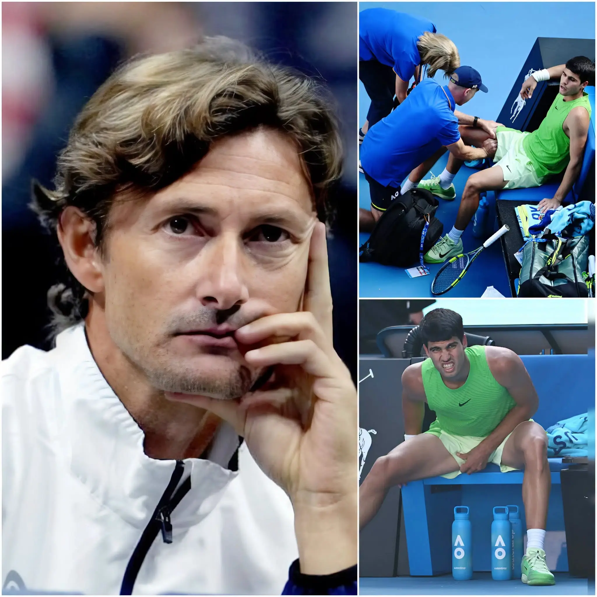 Cover Image for 🔴🚨 NOTICIA DE ÚLTIMA HORA: “Temo que quizá nunca vuelva a pisar una cancha…” Estas desgarradoras palabras fueron pronunciadas por Juan Carlos Ferrero poco después de que Carlos Alcaraz fuera sometido a una cirugía de emergencia.