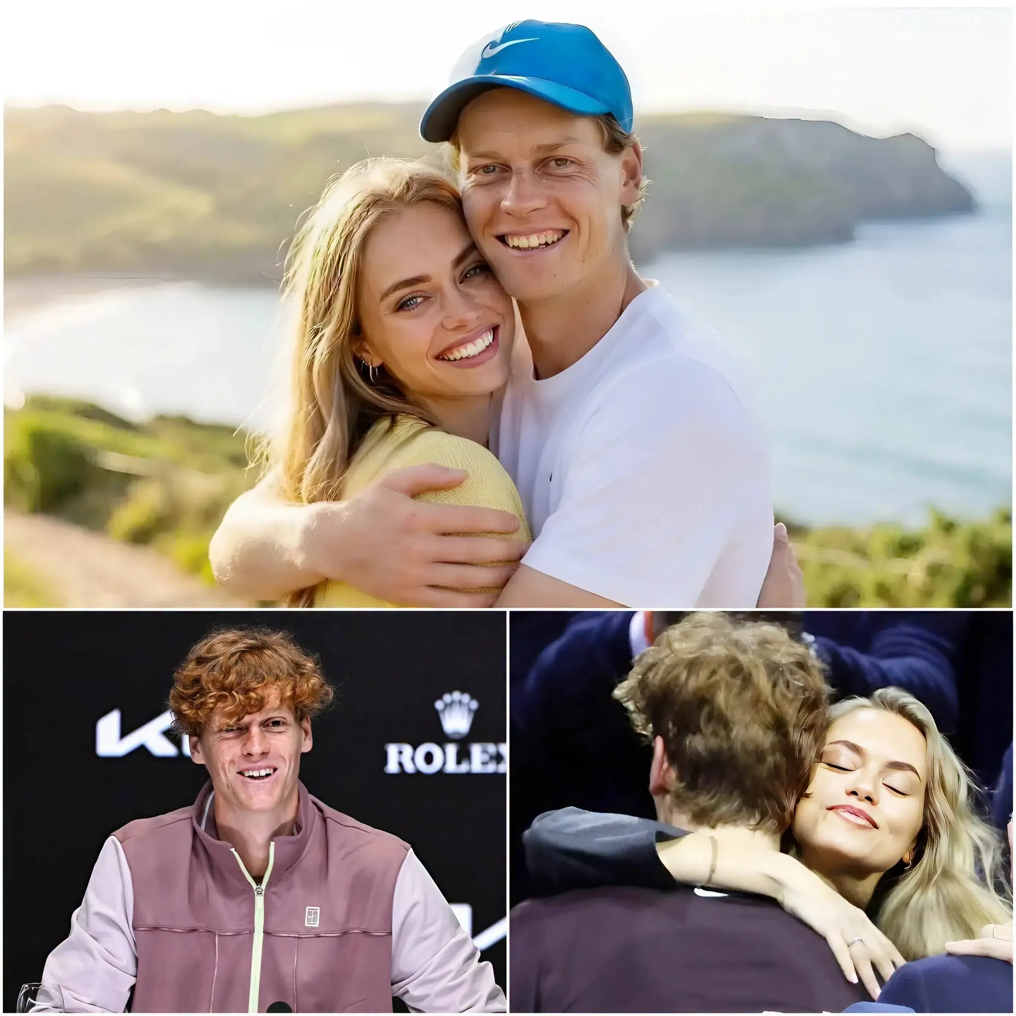 Cover Image for 🎉 GOOD NEWS: It’s no longer just a rumor — Jannik Sinner has officially confirmed his engagement to his girlfriend, after several months during which their relationship remained discreet and out of the public eye.