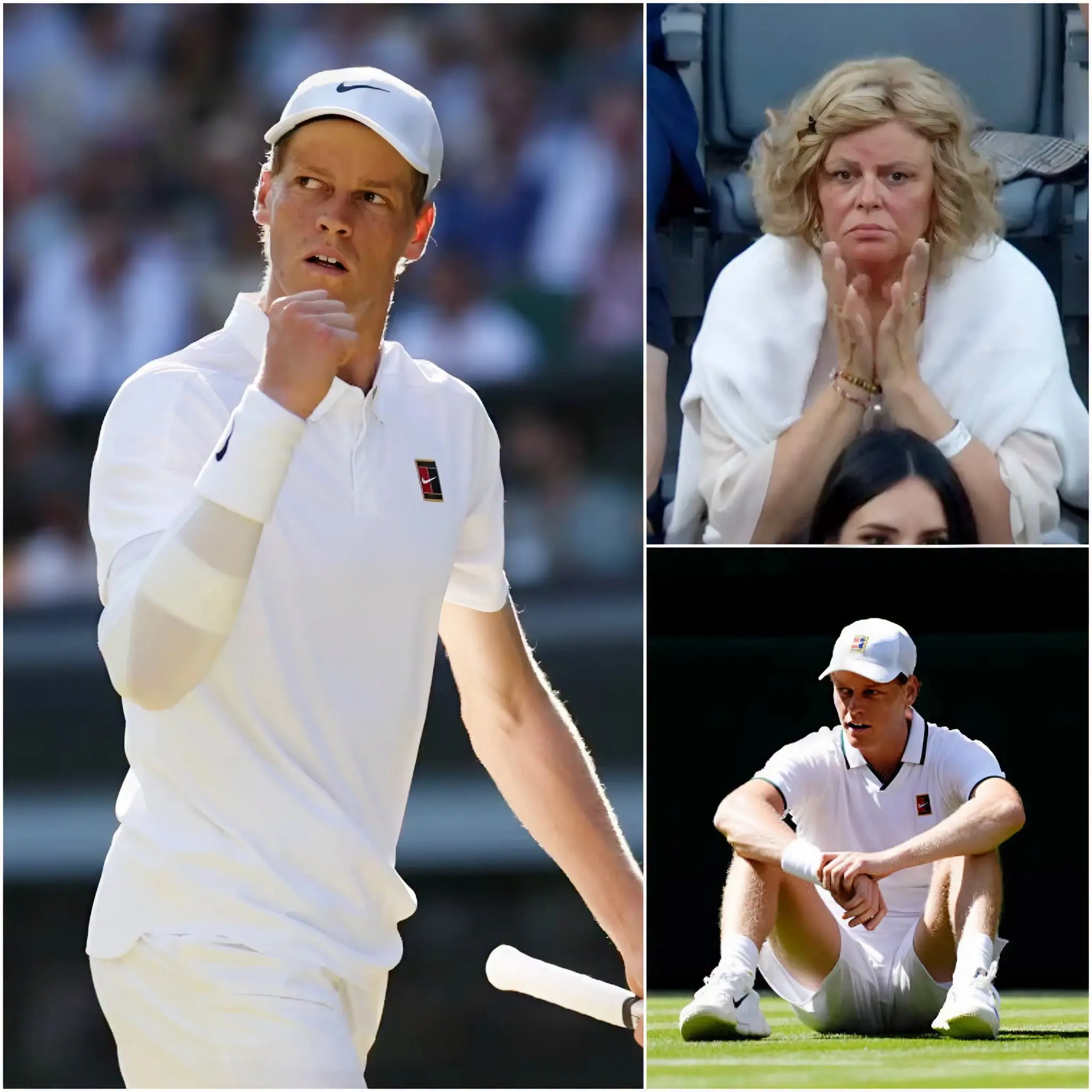 Cover Image for 😢 TRISTE NOTICIA: La madre de Jannik Sinner acaba de compartir una actualización dolorosa sobre el estado de salud de su hijo, revelando que recibió atención médica inmediatamente después de su partido de primera ronda de Wimbledon contra Miomir Kecmanović