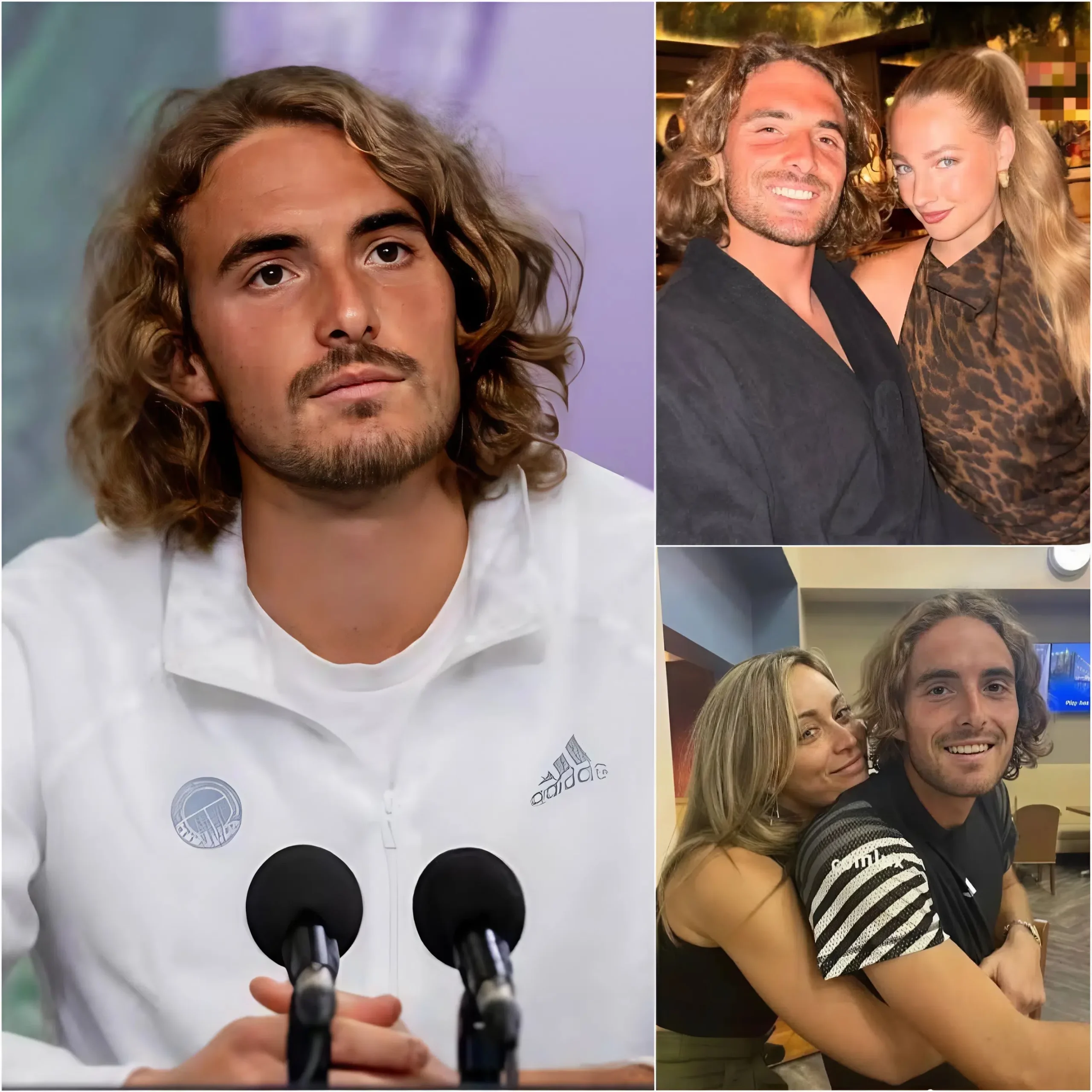 Cover Image for 💥 💥 SHOCKING ANNOUNCEMENT: Stefanos Tsitsipas and his girlfriend, Kristen Thoms, have just made a surprise announcement that has left fans completely stunned.