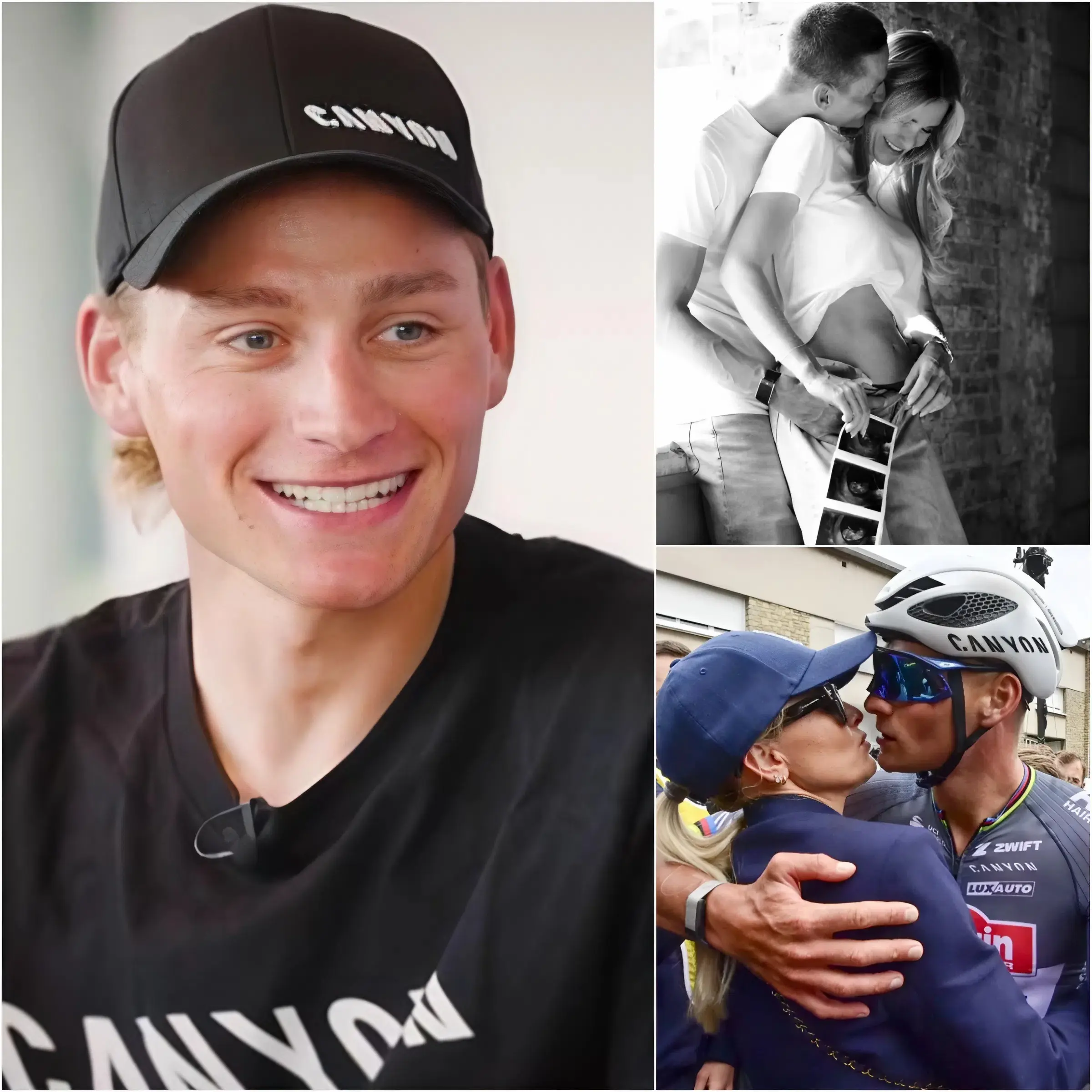 Cover Image for 🎉 UNE IMMENSE JOIE : Mathieu van der Poel et son épouse s’apprêtent à accueillir leur premier enfant, dans un élan de bonheur et sous une pluie de félicitations. Ce petit ange est arrivé comme une merveilleuse surprise,
