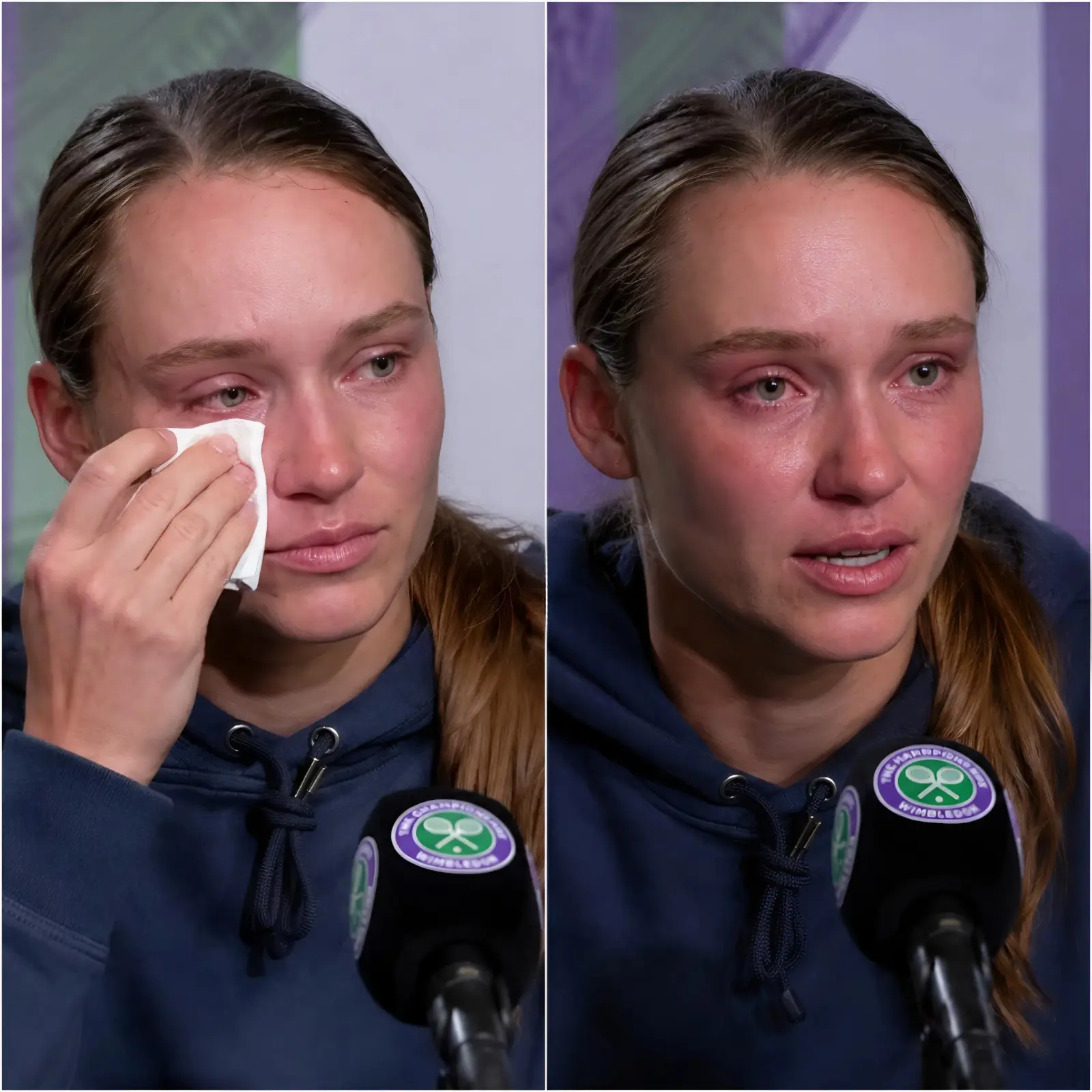 Cover Image for 💔 SAD NEWS: “I can’t keep this a secret any longer.” After her shocking third-round defeat at Wimbledon, Elena Rybakina made a heartbreaking announcement about her career, leaving the entire stadium frozen in disbelief at what they had just heard.