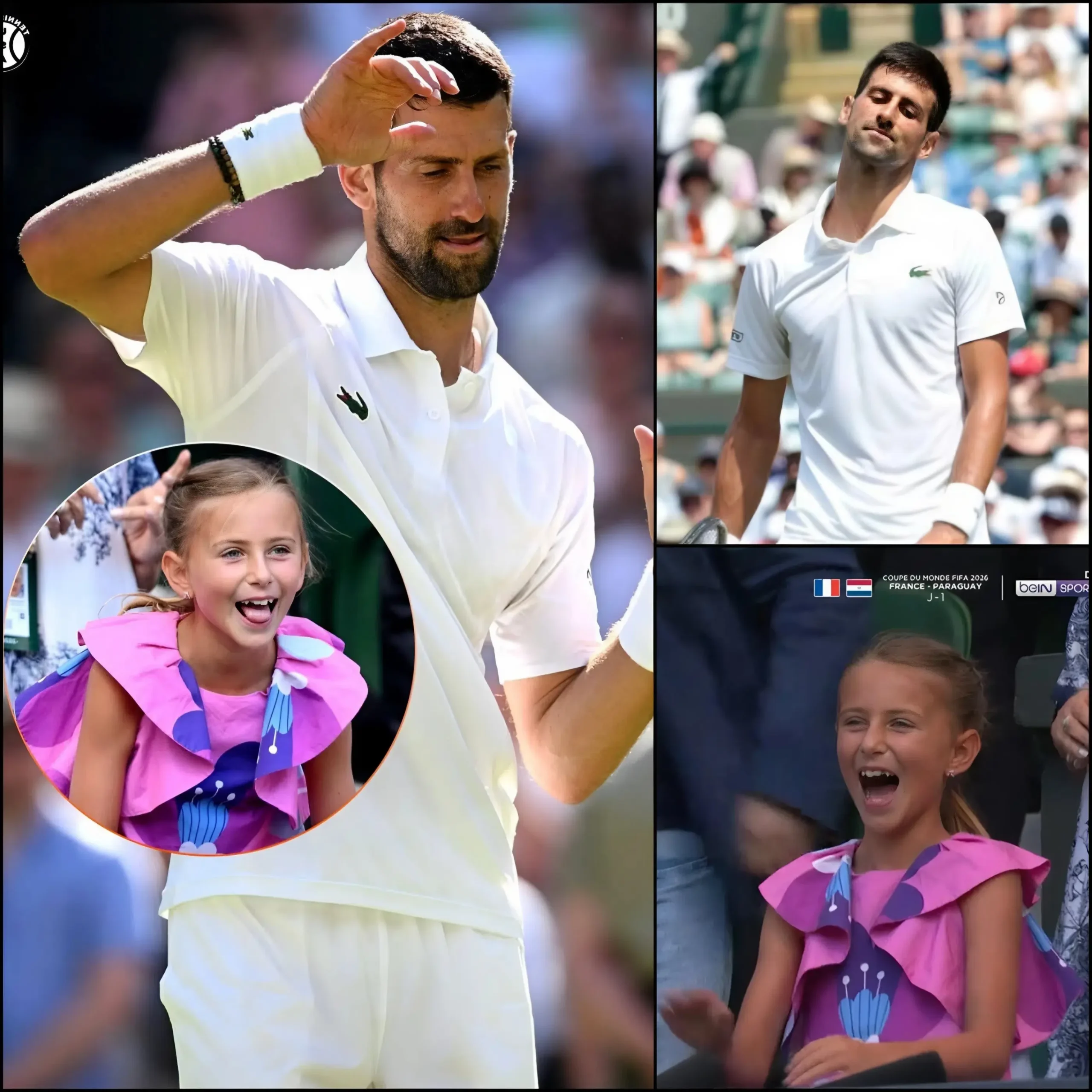 Cover Image for 💚 ¡EL MOMENTO MÁS HERMOSO DE WIMBLEDON NO SURGIÓ DE UN SOLO GOLPE… SINO DEL AMOR DE UN PADRE! 🎾❤️