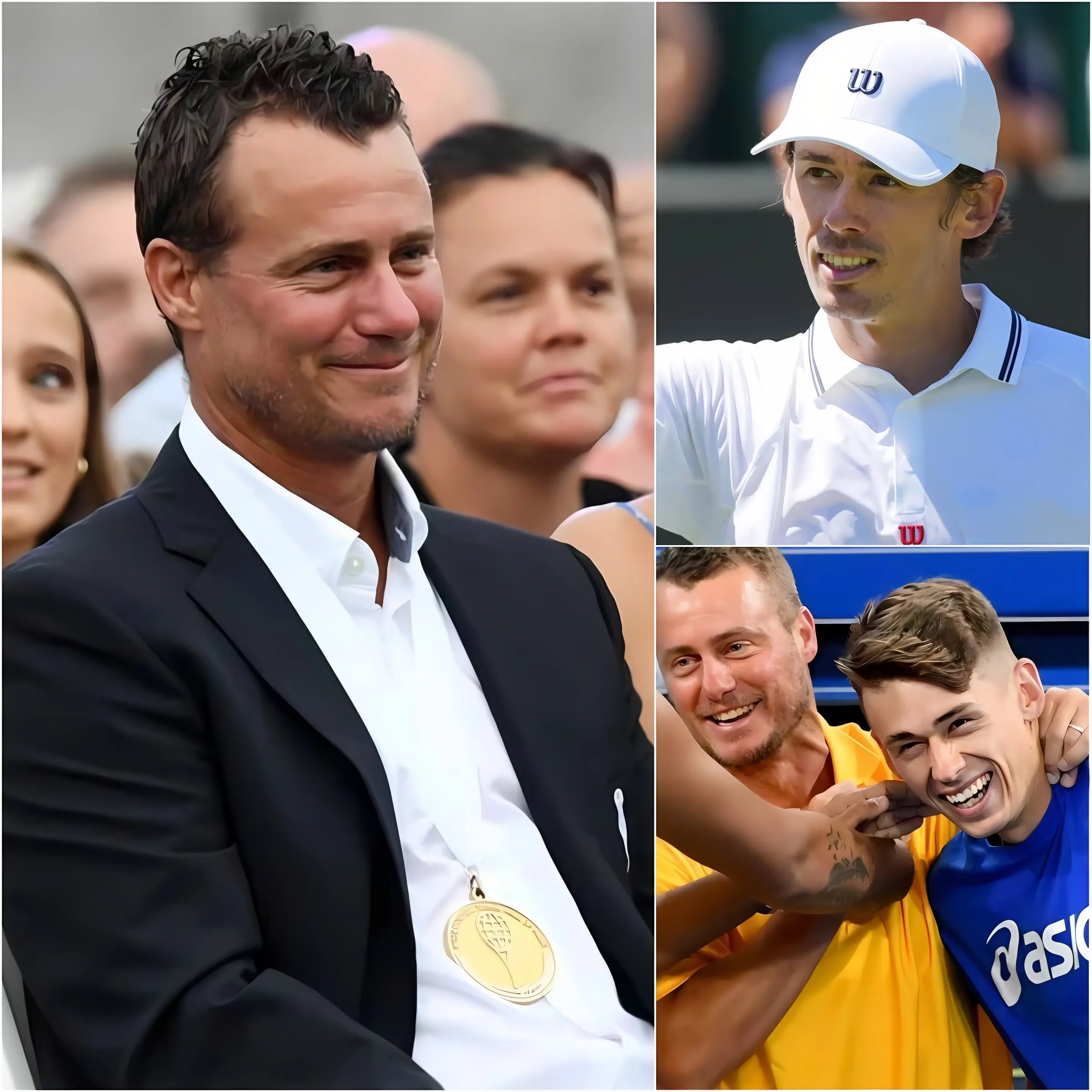 Cover Image for 🔥 JUST IN “What you do always makes me proud, just ignore everything else and fight your hardest for Australia” Lleyton Hewitt, Alex de Minaur’s mentor and coach,