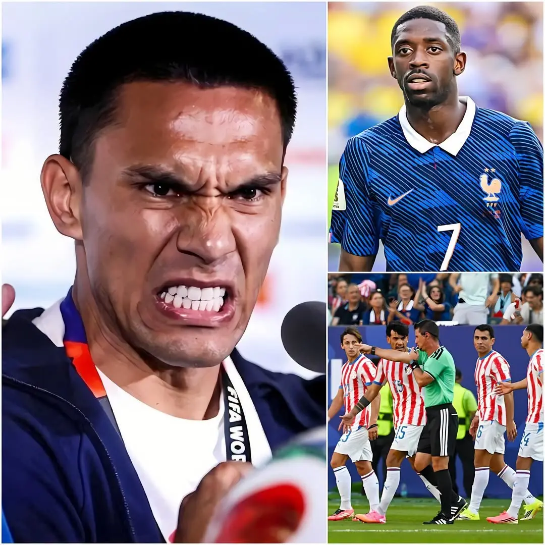 Cover Image for 🚨✅✅ « CE N’EST QU’UNE VICTOIRE CHANCEUSE, PAS UNE SUPÉRIORITÉ ! » Diego Gómez aurait formulé de vives critiques après la défaite 1-0 contre la France, affirmant que l’adversaire n’avait profité que de moments de chance et d’une supposée partialité de l’arbitrage, sans réelle supériorité dans le jeu.