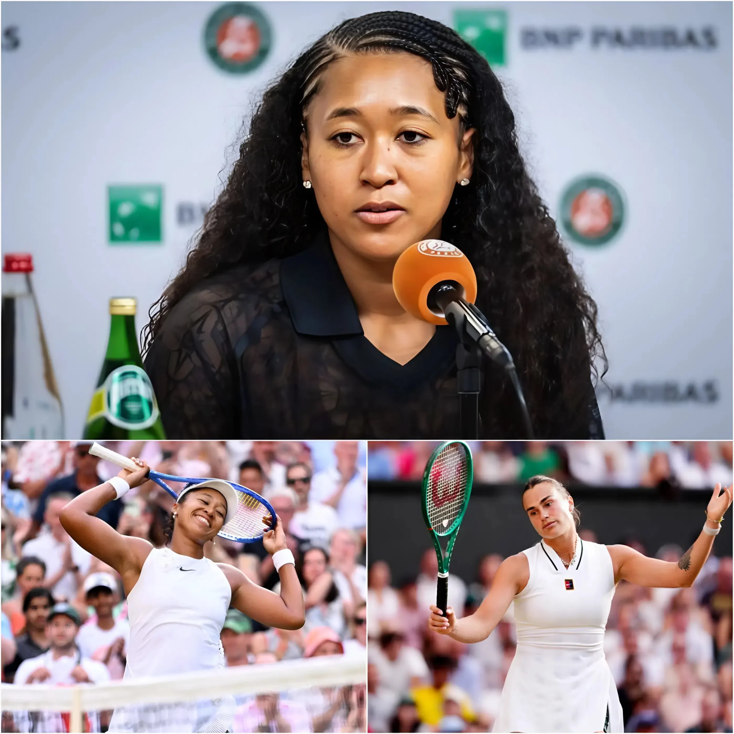 Cover Image for 🚨 “SHE PLAYED UNSTYLE, BUT STILL LOST PAINFULLY!” – Naomi Osaka drew attention after her tense Wimbledon 2026 match against Aryna Sabalenka when she claimed her opponent had engaged in unsportsmanlike conduct in a crucial set