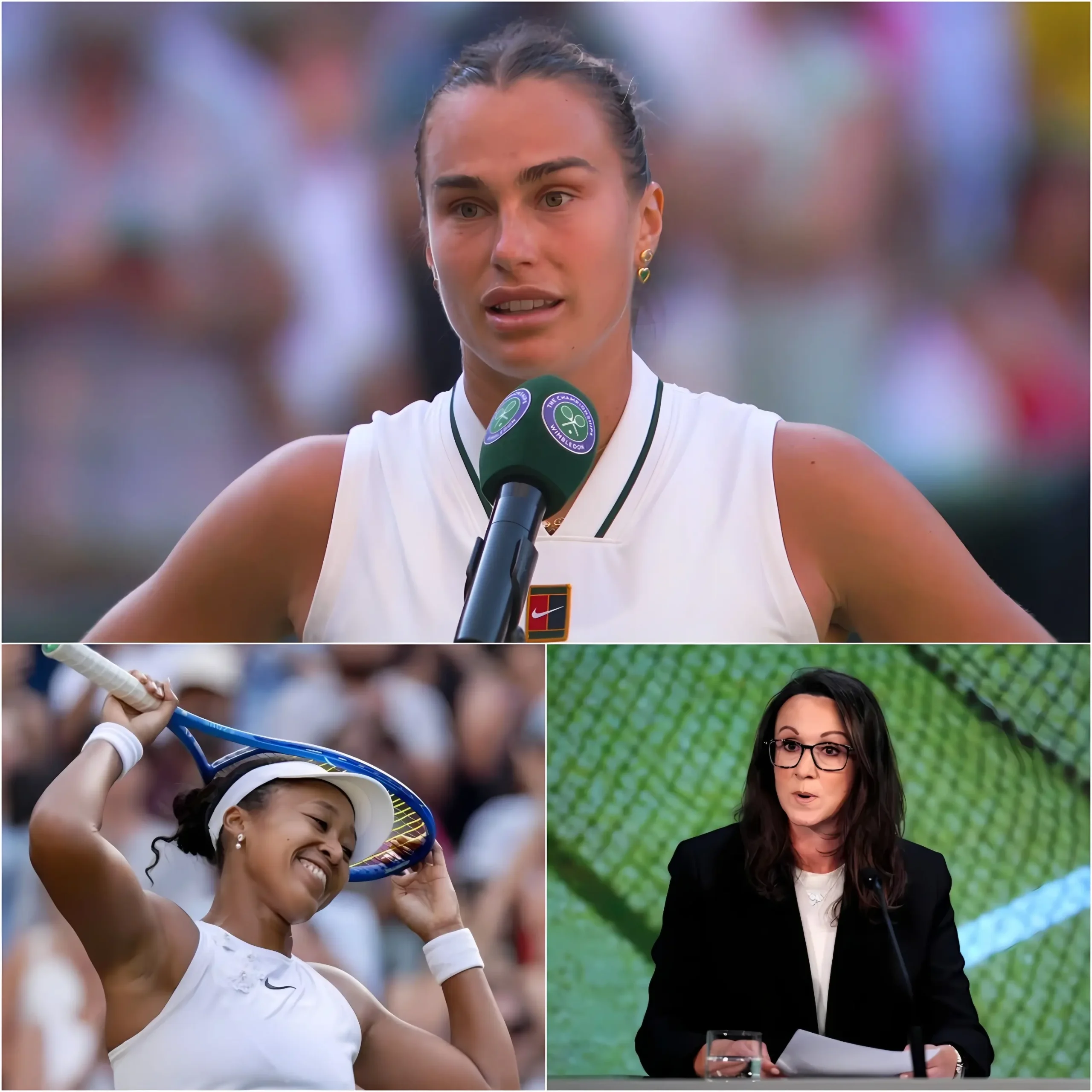 Cover Image for 🔥🔥 “Son unos incivilizados” – Aryna Sabalenka contuvo las lágrimas durante la rueda de prensa tras su derrota ante Naomi Osaka, afirmando que los abucheos agresivos de las gradas habían